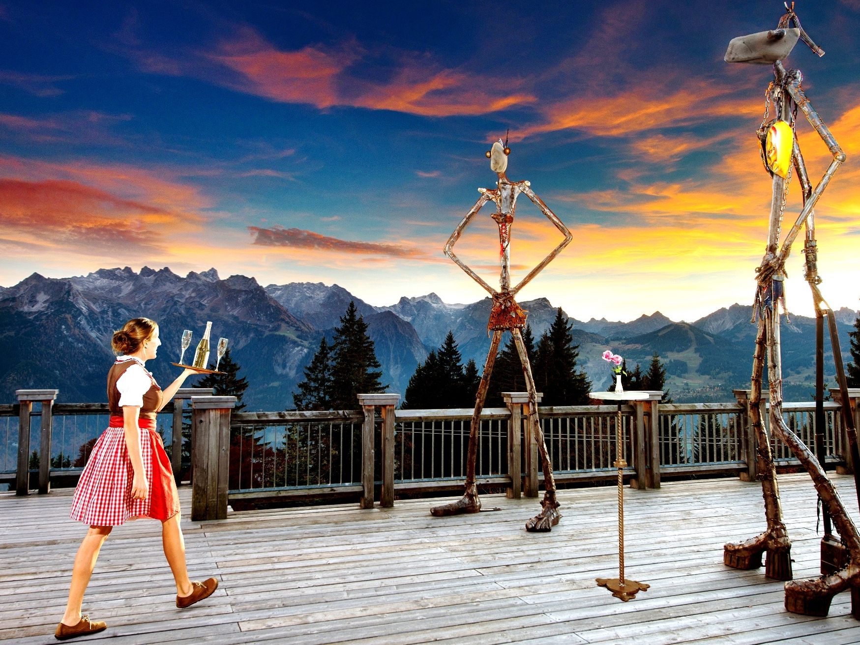 Das Ausflugziel Muttersberg auf 1401 Meter Seehöhe ist ab 02. Juni täglich von 09.00 bis 17.00 Uhr in Betrieb.