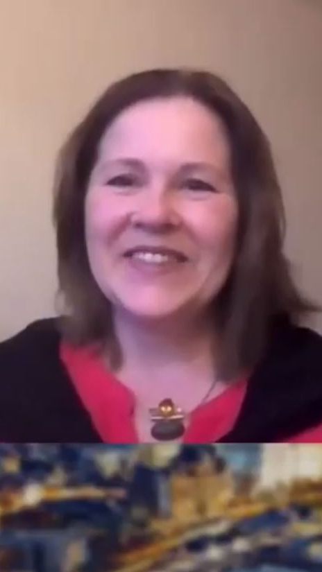 Eva Schönleitner, CEO von Crate.io, via Zoom zu Gast bei "Vorarlberg LIVE"..