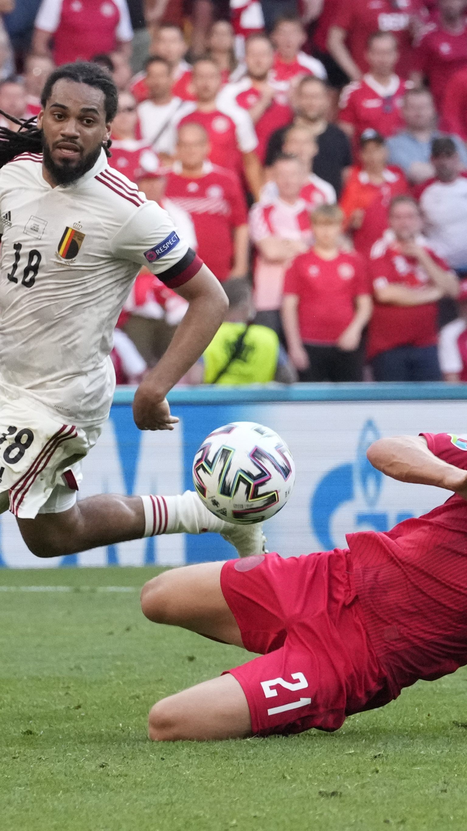 Belgien triumphierte über Dänemark.