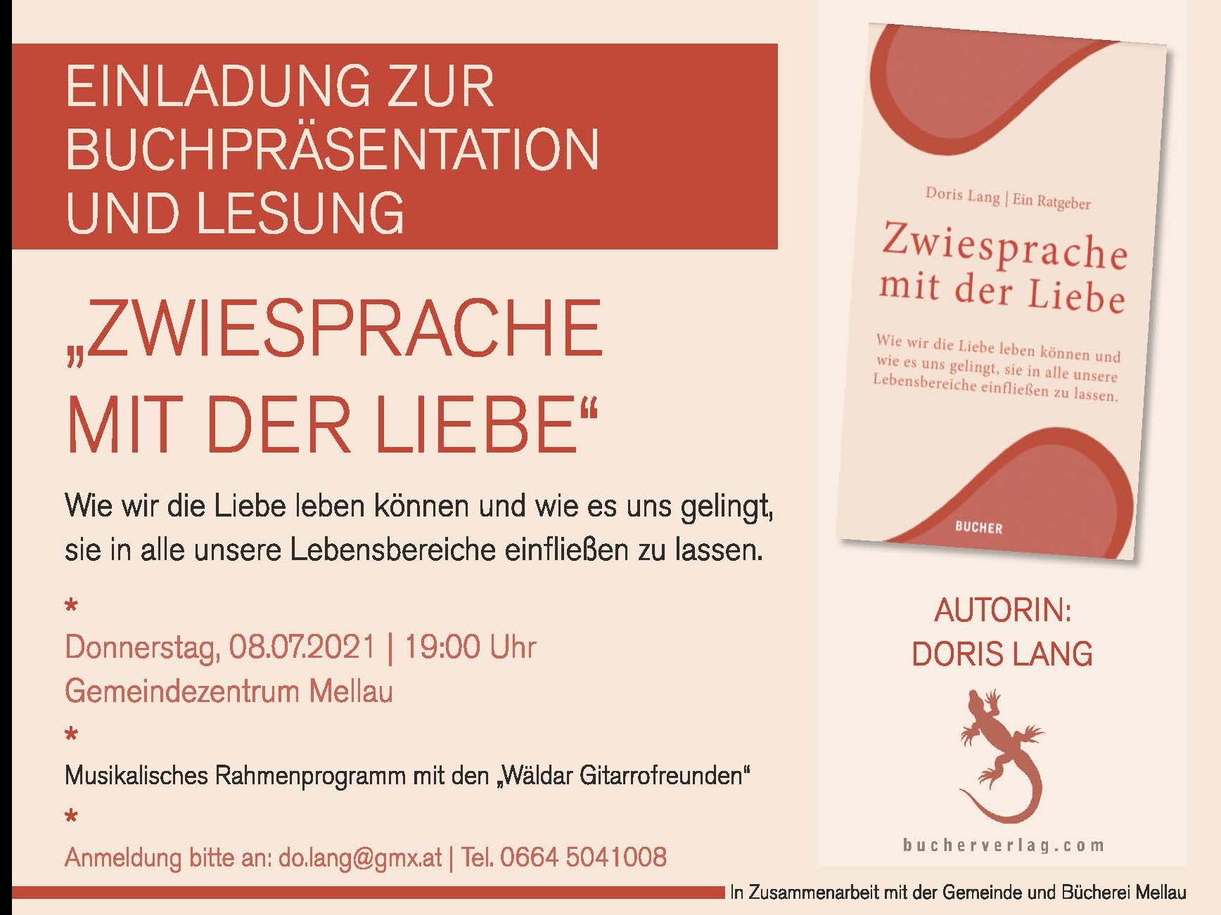 Einladung Lesung