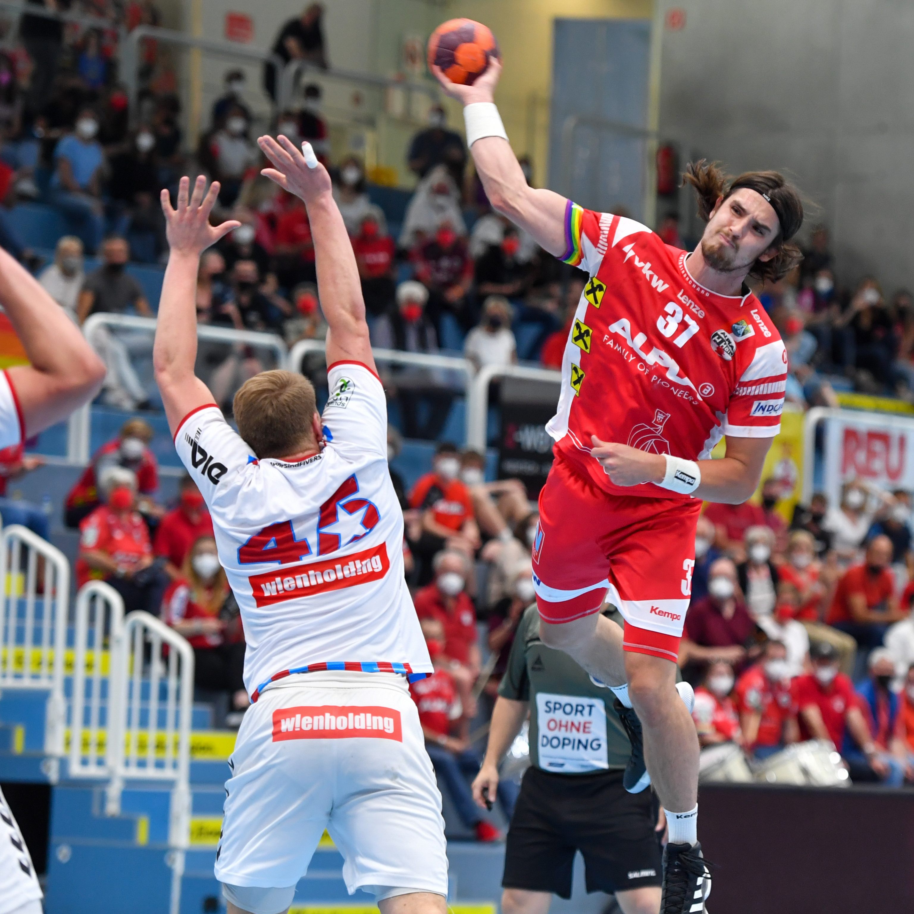 Horvat steigerte sich wie die gesamte Harder Mannschaft in der 2. Halbzeit.