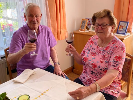 Jubilarin Herta Keckeis feierte ihren 80. Geburtstag! Jubilarin Herta Keckeis feierte ihren 80. Geburtstag!