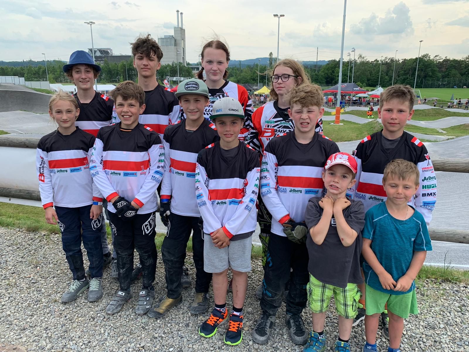 Gute Leistungen des BMX-Sparkassenteams in Weinfelden Gute Leistungen des BMX-Sparkassenteams in Weinfelden
