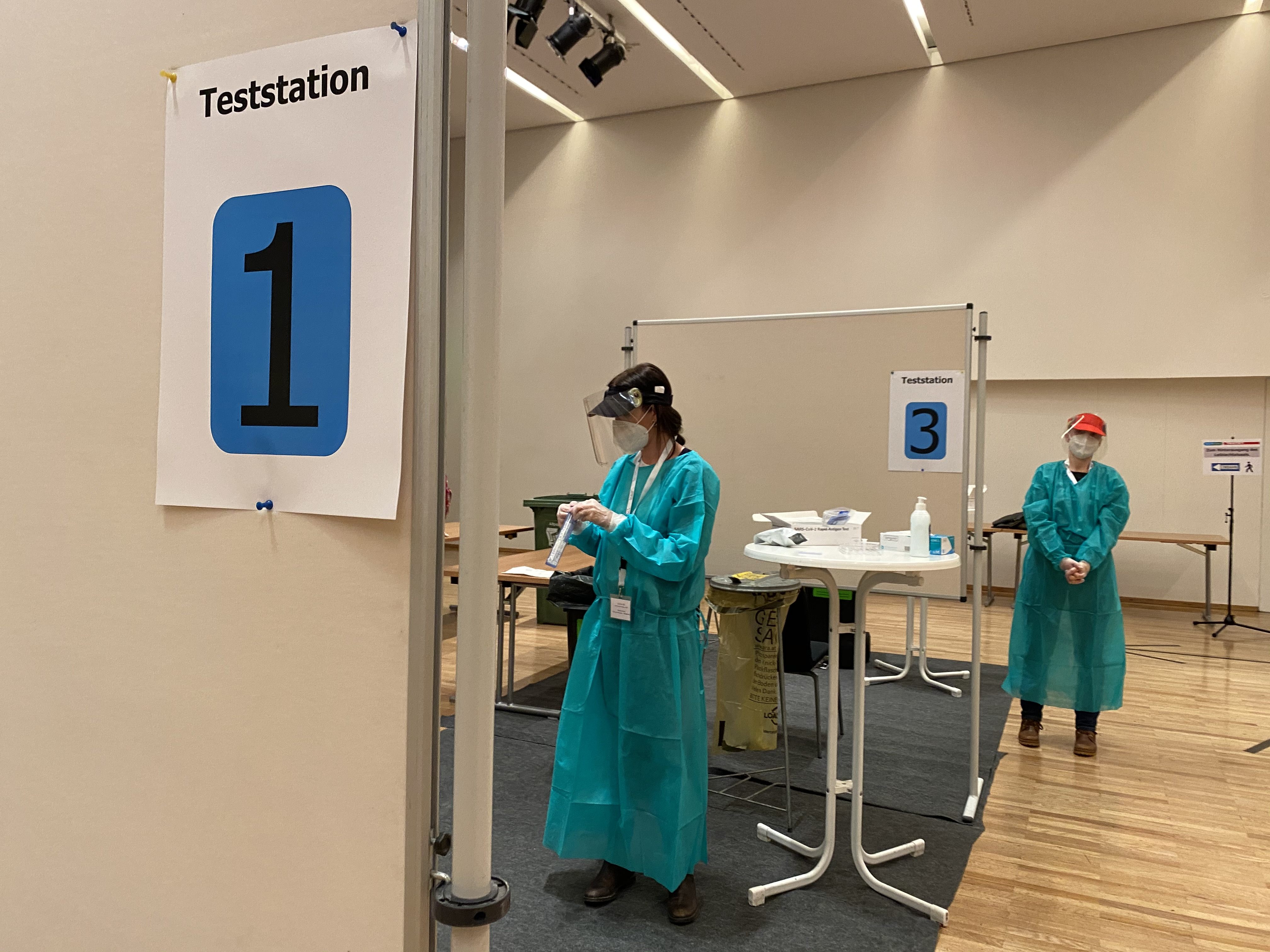 Die Inzidenz sinkt weiter. Die Inzidenz sinkt weiter.