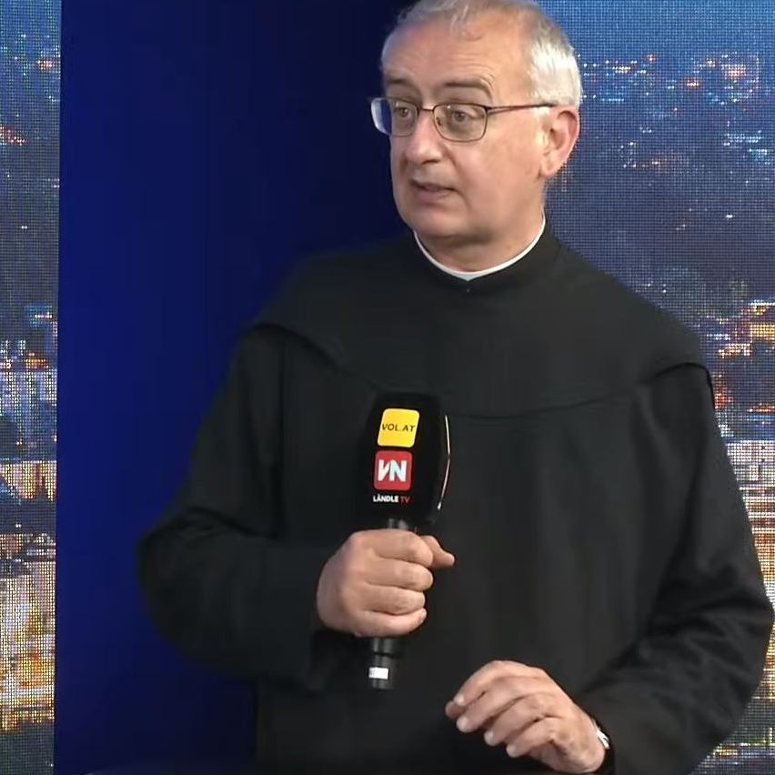 Pater Martin Werlen von der Propstei St. Gerold zu Gast bei "Vorarlberg LIVE".