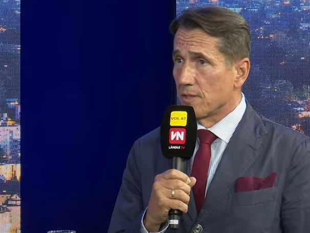 Dr. Reinhard Bösch zu Gast bei "Vorarlberg LIVE". Dr. Reinhard Bösch zu Gast bei "Vorarlberg LIVE".