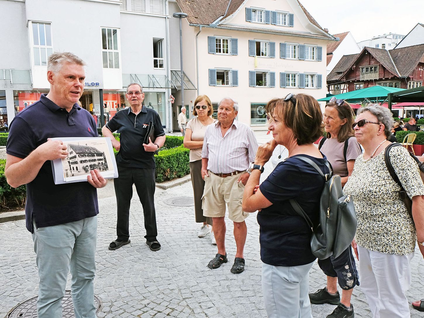 Mag. Werner Matt konnte viel Interessantes über Dornbirns alte Gasthäuser berichten.