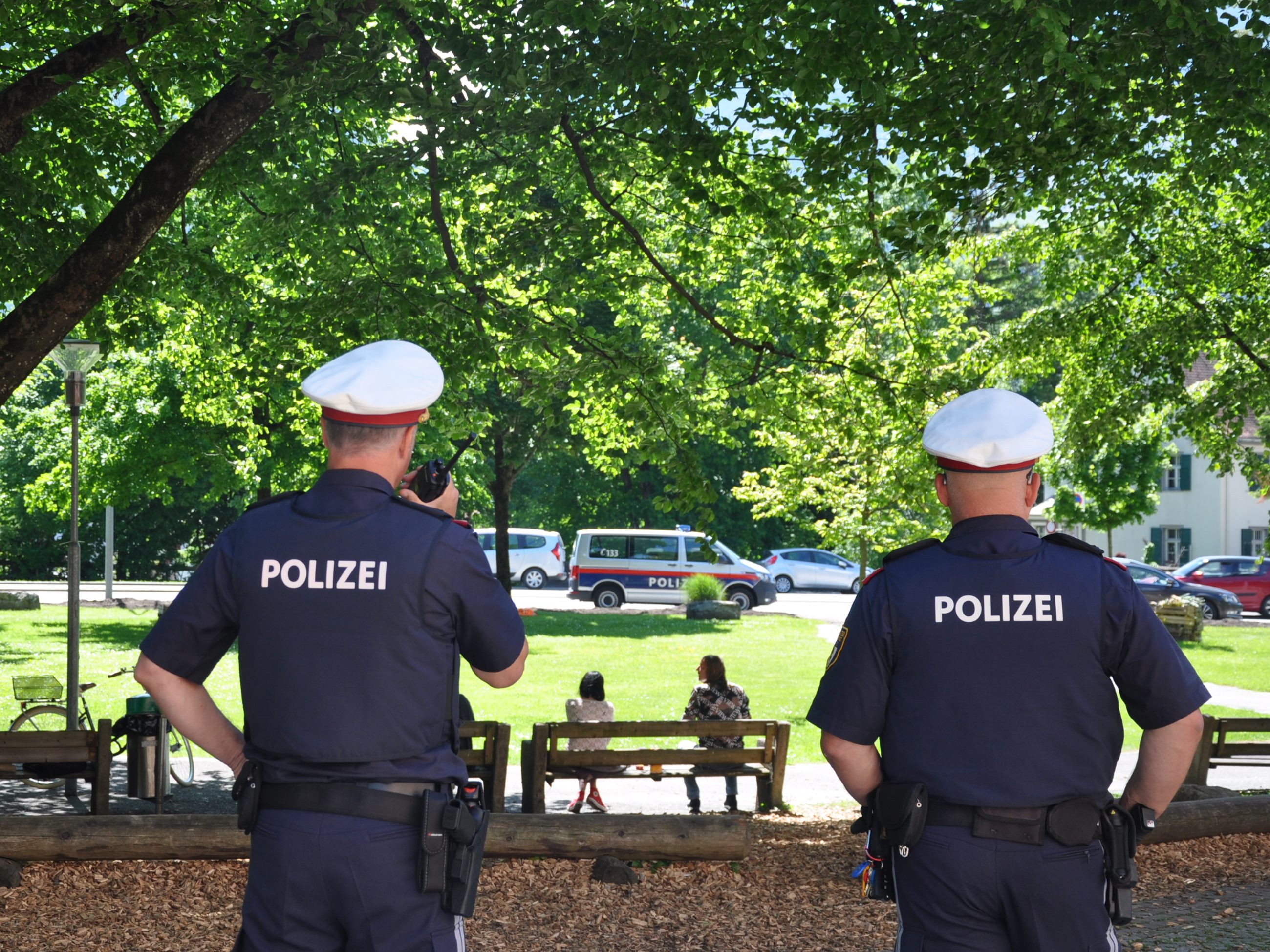 Bludenzer Polizei zeigt nach gehäuftem Vandalismus Präsenz.