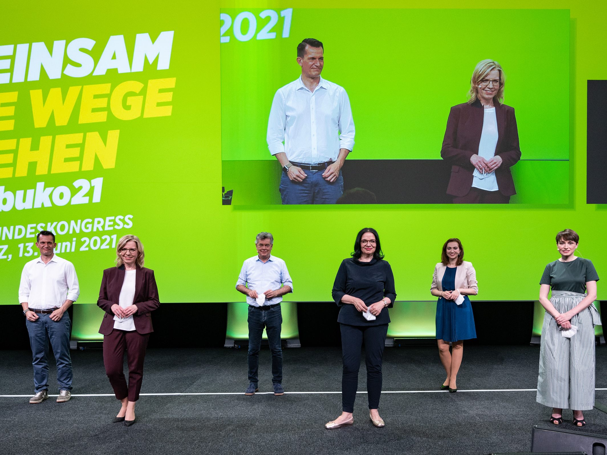 Die Grünen hielten heute in Linz ihren Bundeskongress ab.