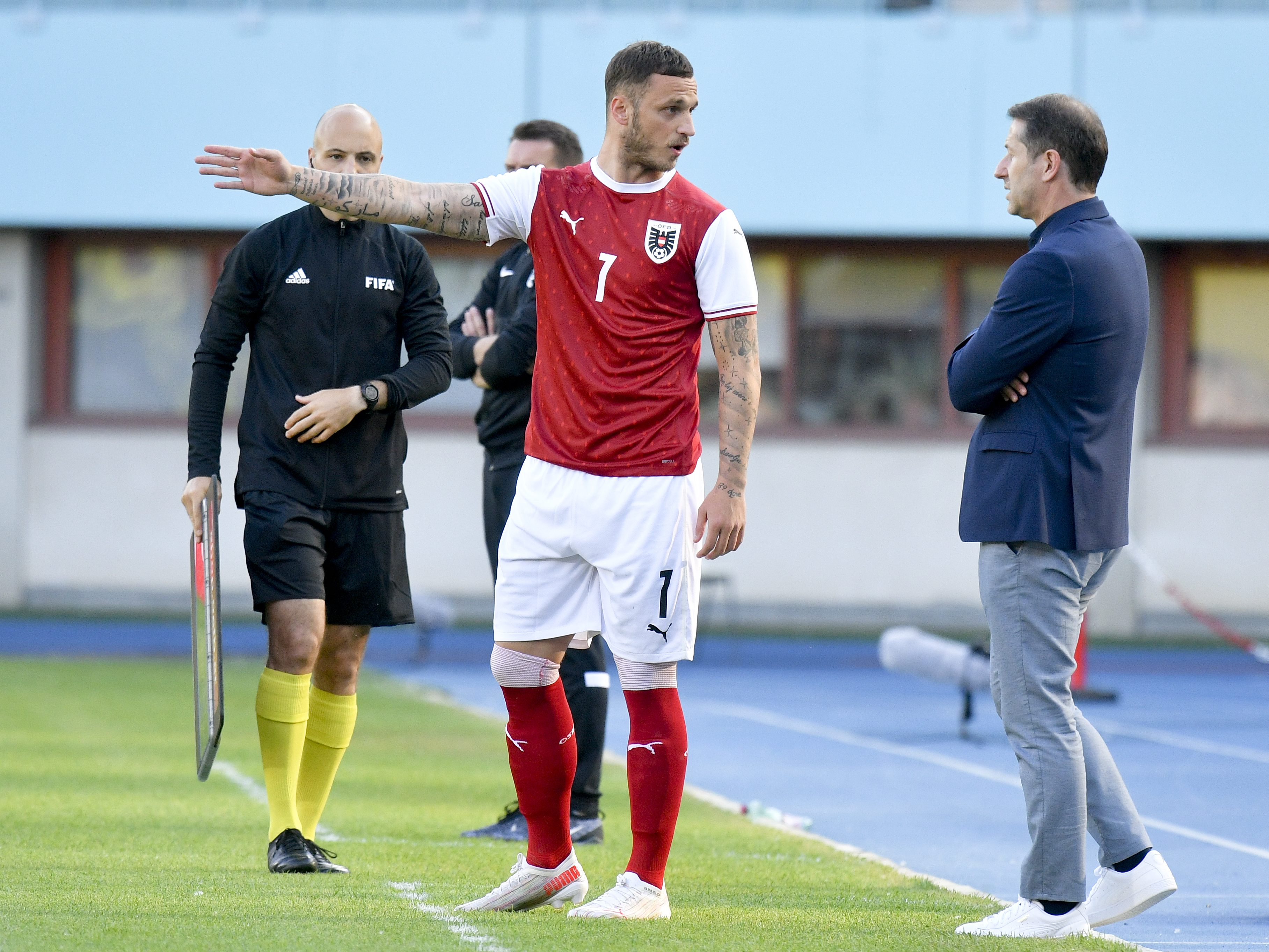 Arnautovic war einer der Lichtblicke gegen die Slowakei. Arnautovic war einer der Lichtblicke gegen die Slowakei.