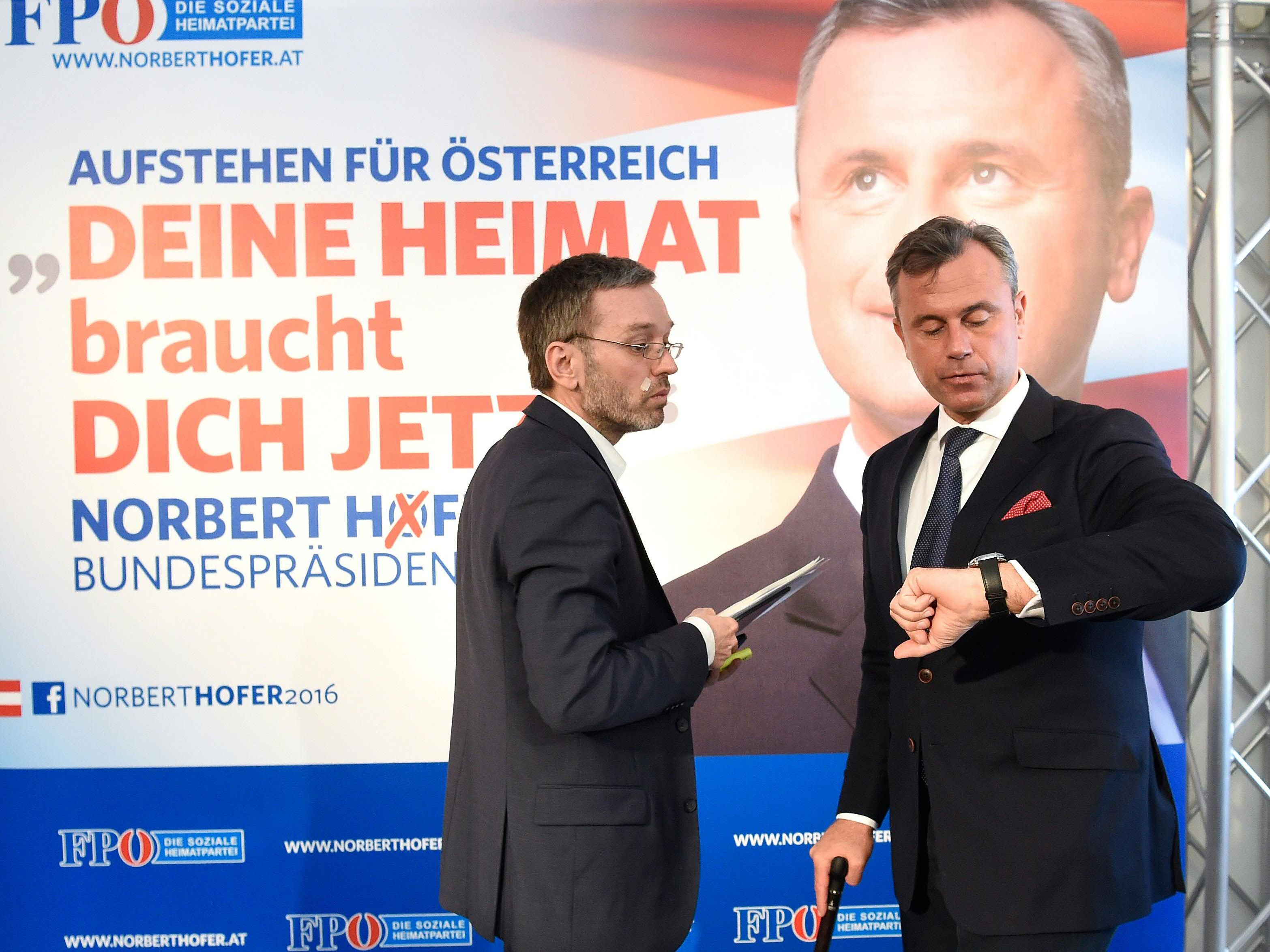 Für Norbert Hofer war es nach zwei Jahren Zeit zu gehen.