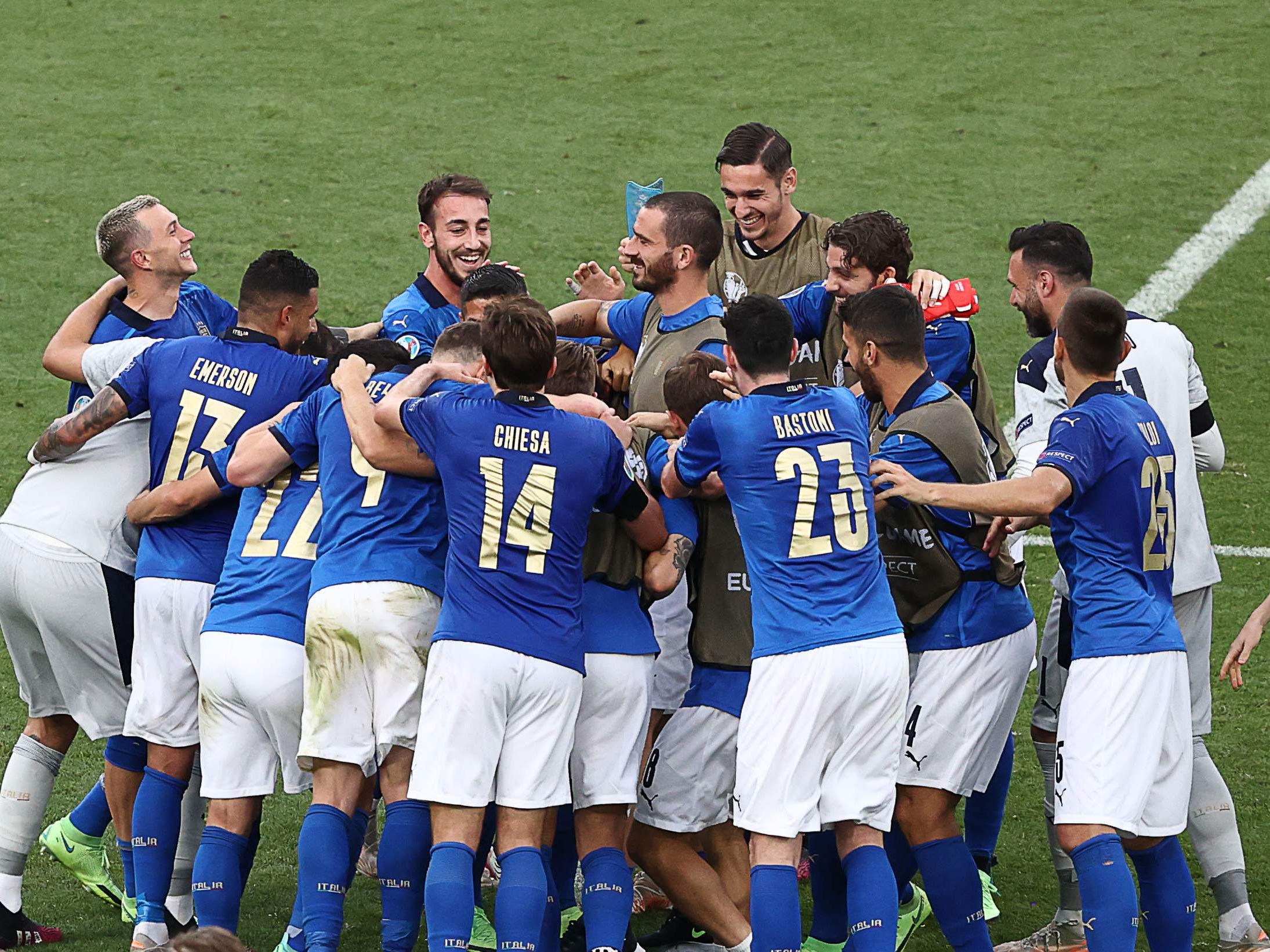 Italien gilt gegen Österreich als großer Favorit.