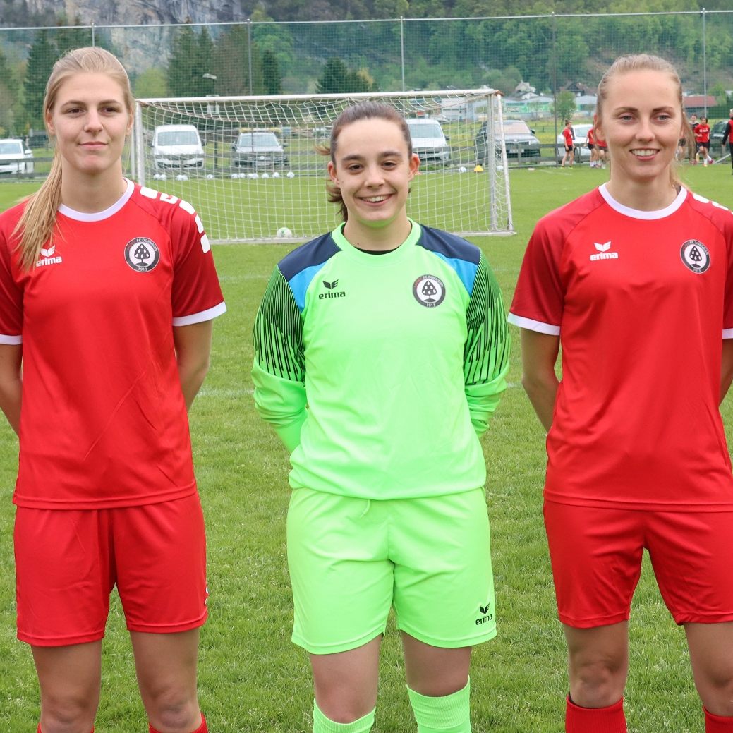 Die fünf Legionärinnen von FC Dornbirn.