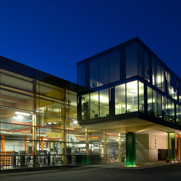 Der Firmenstammsitz von MGT Mayer Glastechnik in Feldkirch soll verkauft werden.