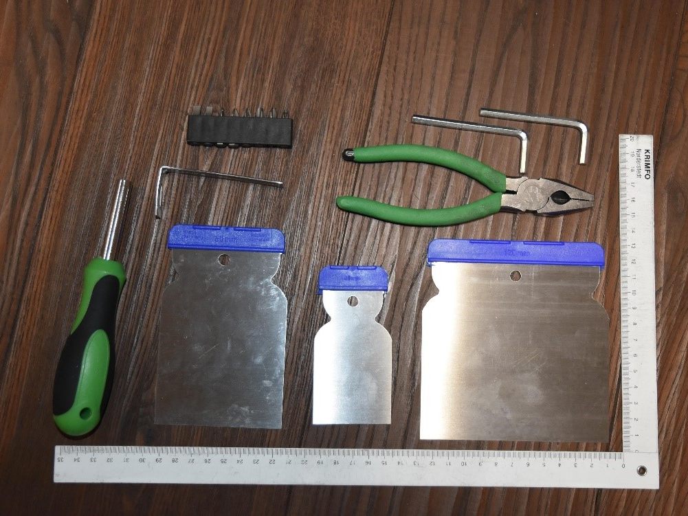 Mit diesem Werkzeug wurde der 23-Jährige erwischt Mit diesem Werkzeug wurde der 23-Jährige erwischt