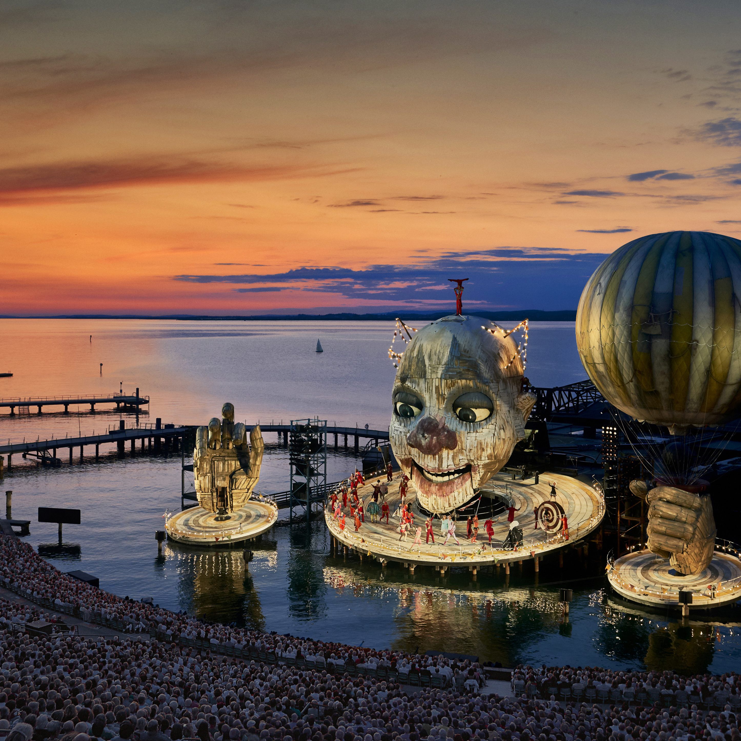 Bregenzer Festspiele 2021 finden vor vollen Rängen statt.