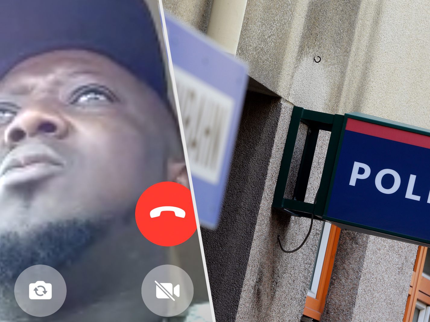 Der Mann konnte während eines Video-Telefonats einen Screenshot aufnehmen.