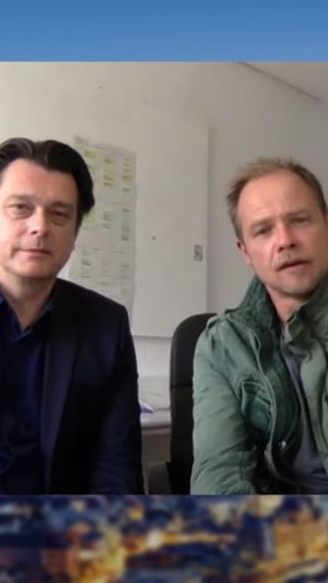 Hary Prinz und Matthias Koeberlin bei "Vorarlberg LIVE".