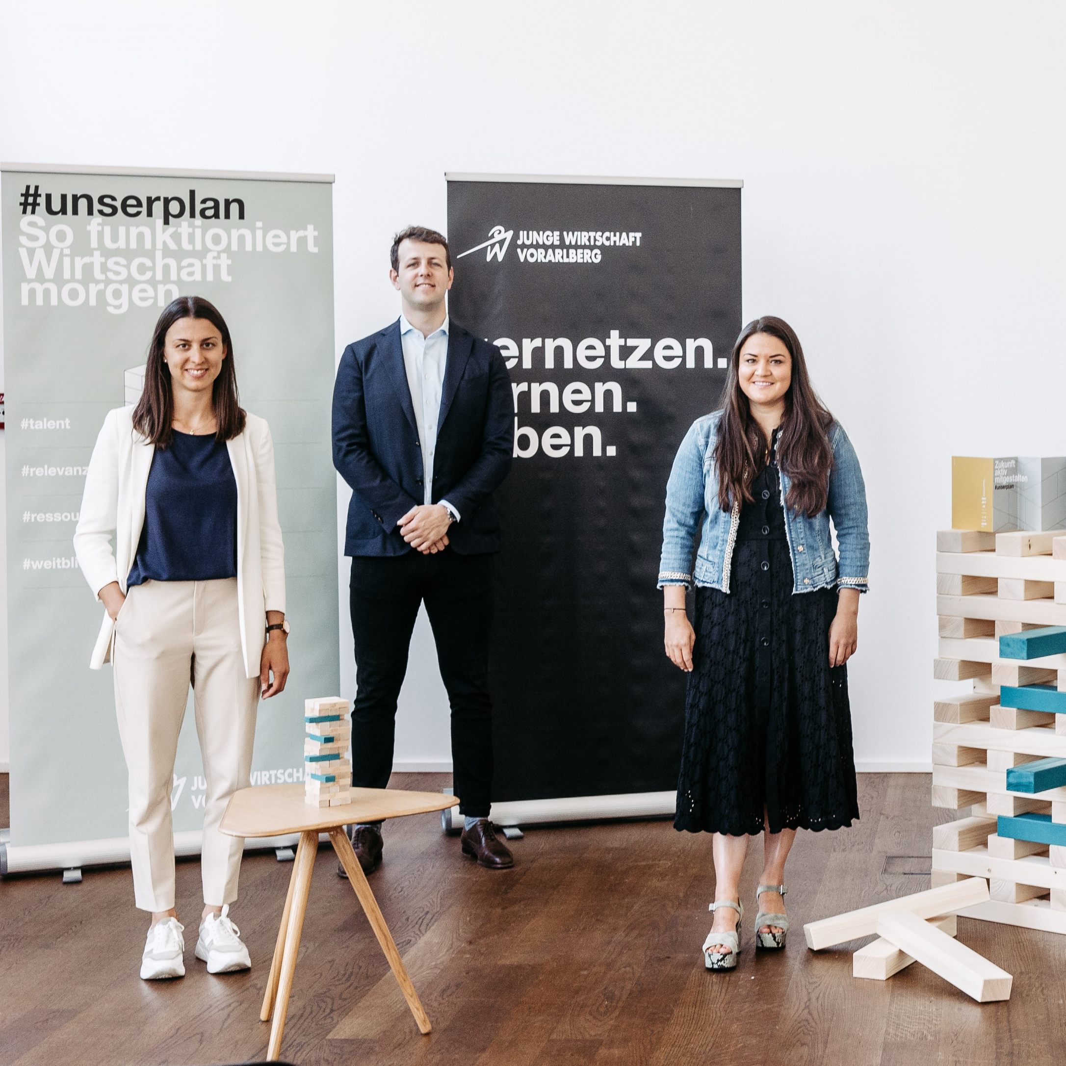 Die Junge Wirtschaft Vorarlberg entwickelte #unserplan gemeinsam mit der Universität St. Gallen.