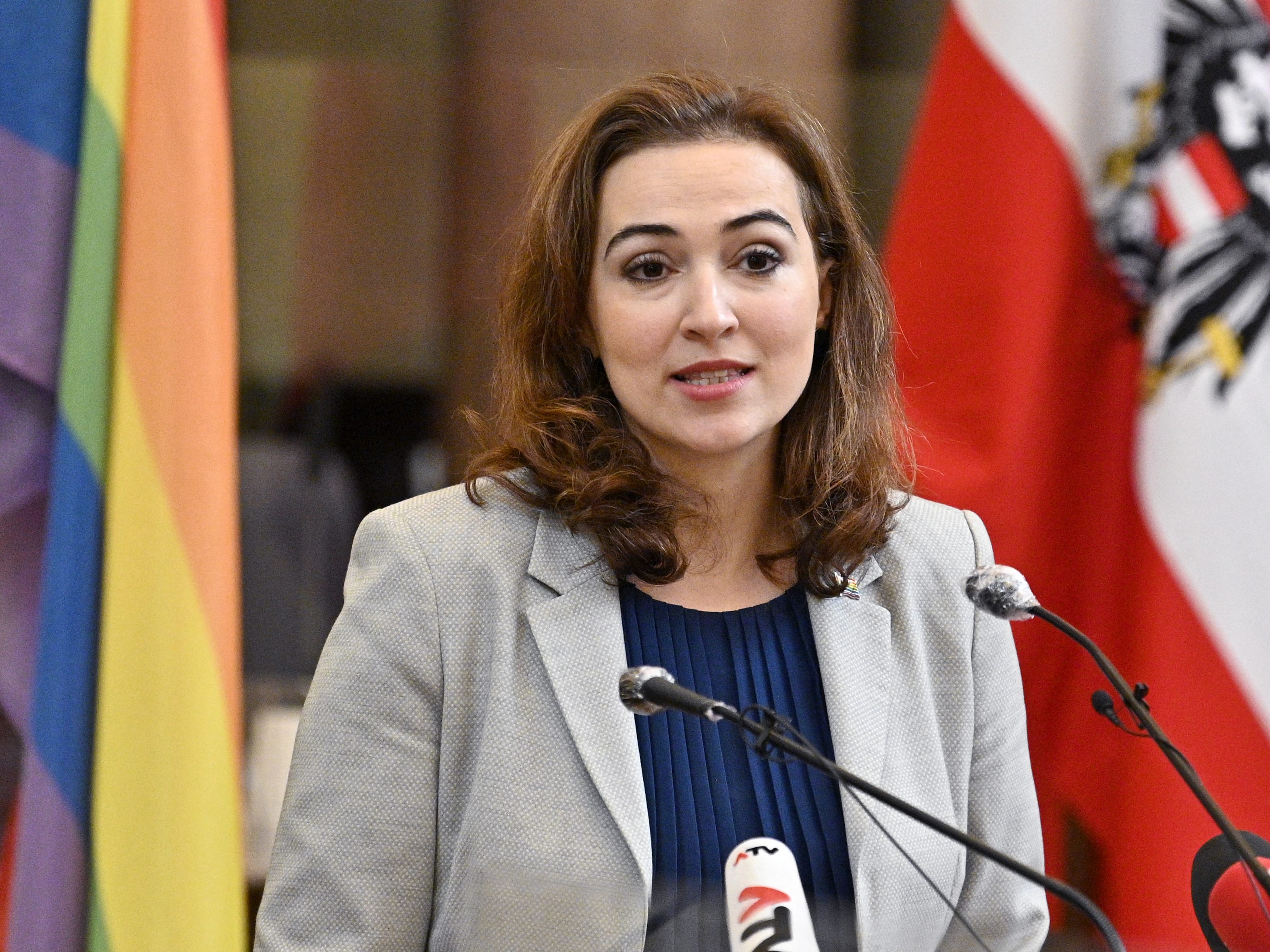 Justizministerin Zadic sprach von einem dunklen Kapitel der Zweiten Republik. Justizministerin Zadic sprach von einem dunklen Kapitel der Zweiten Republik.