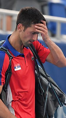 Anstrengendes Olympia-Turnier ohne Happy End für Djokovic