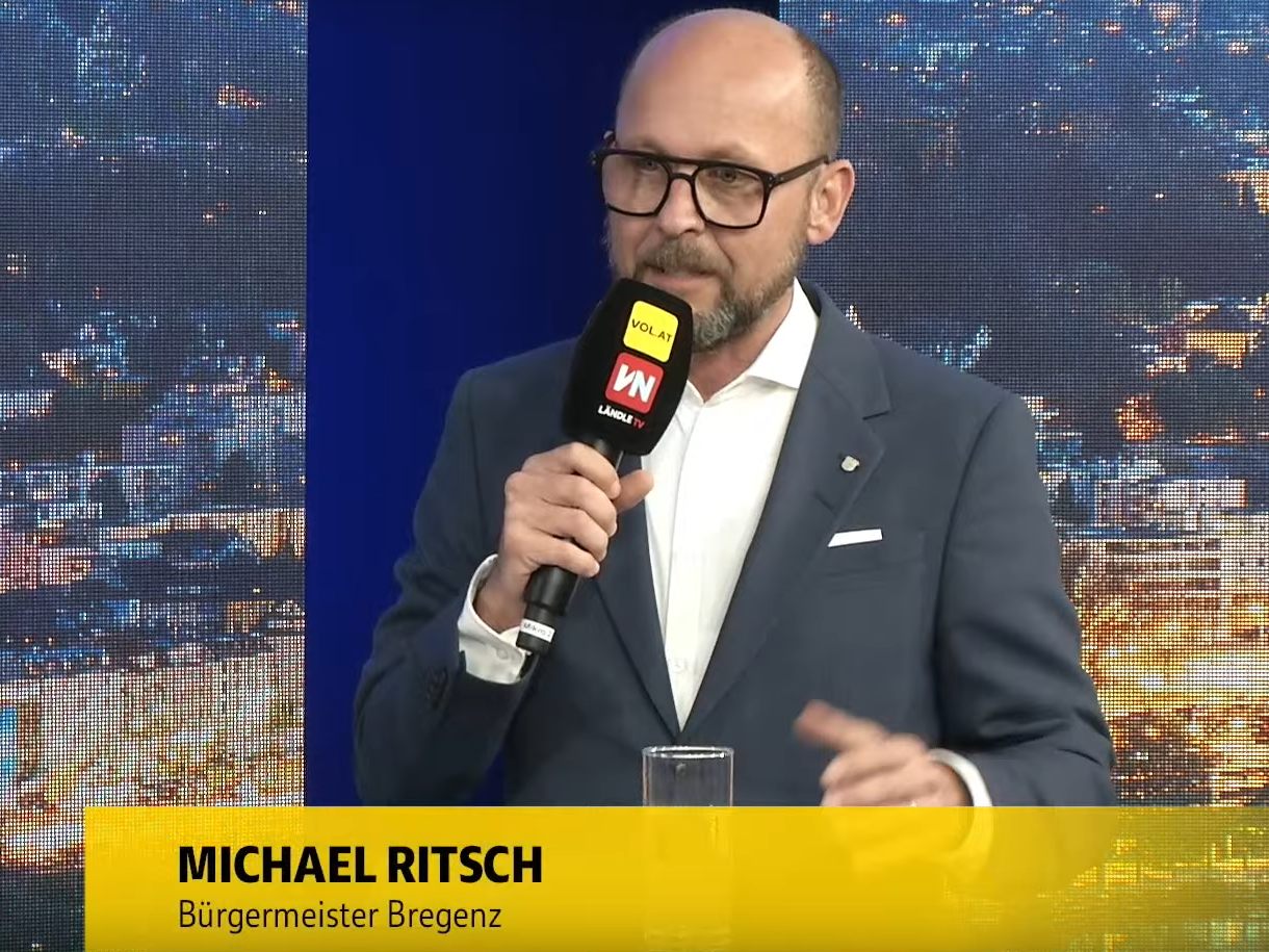 Michael Ritsch bei "Vorarlberg LIVE" Michael Ritsch bei "Vorarlberg LIVE"