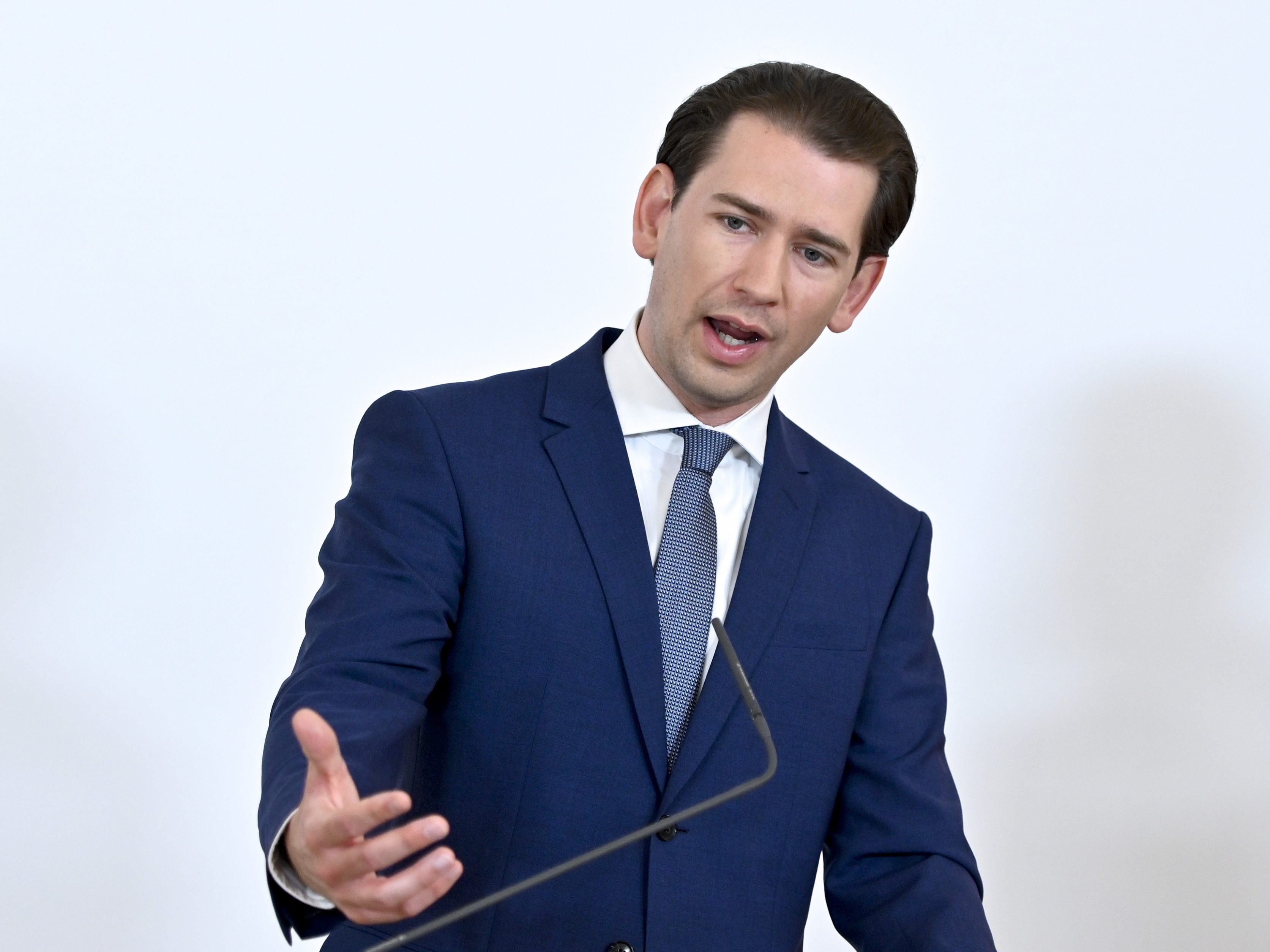 Sebastian Kurz schwieg nicht. Sebastian Kurz schwieg nicht.