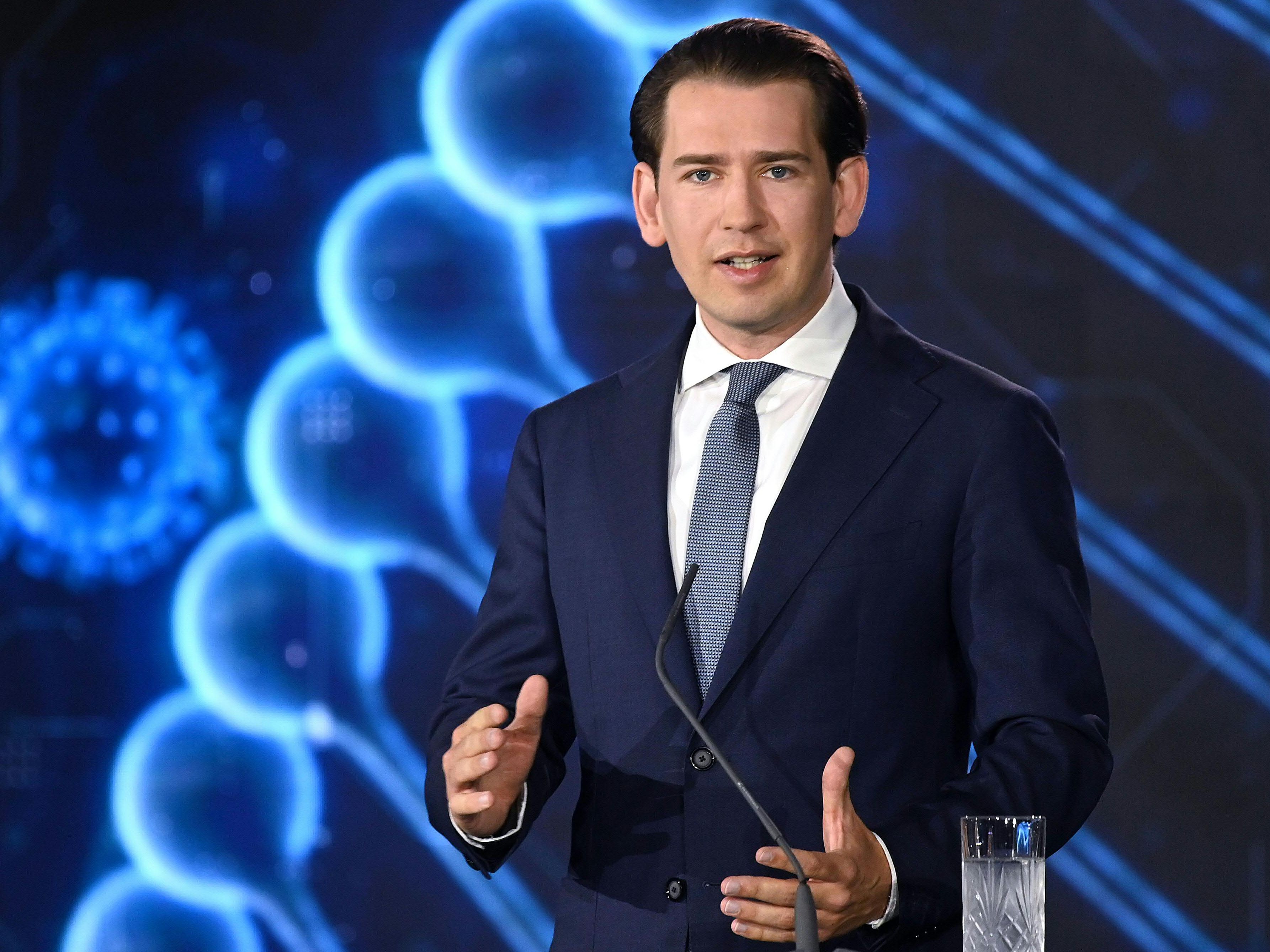 Sebastian Kurz war ebenfalls anwesend.