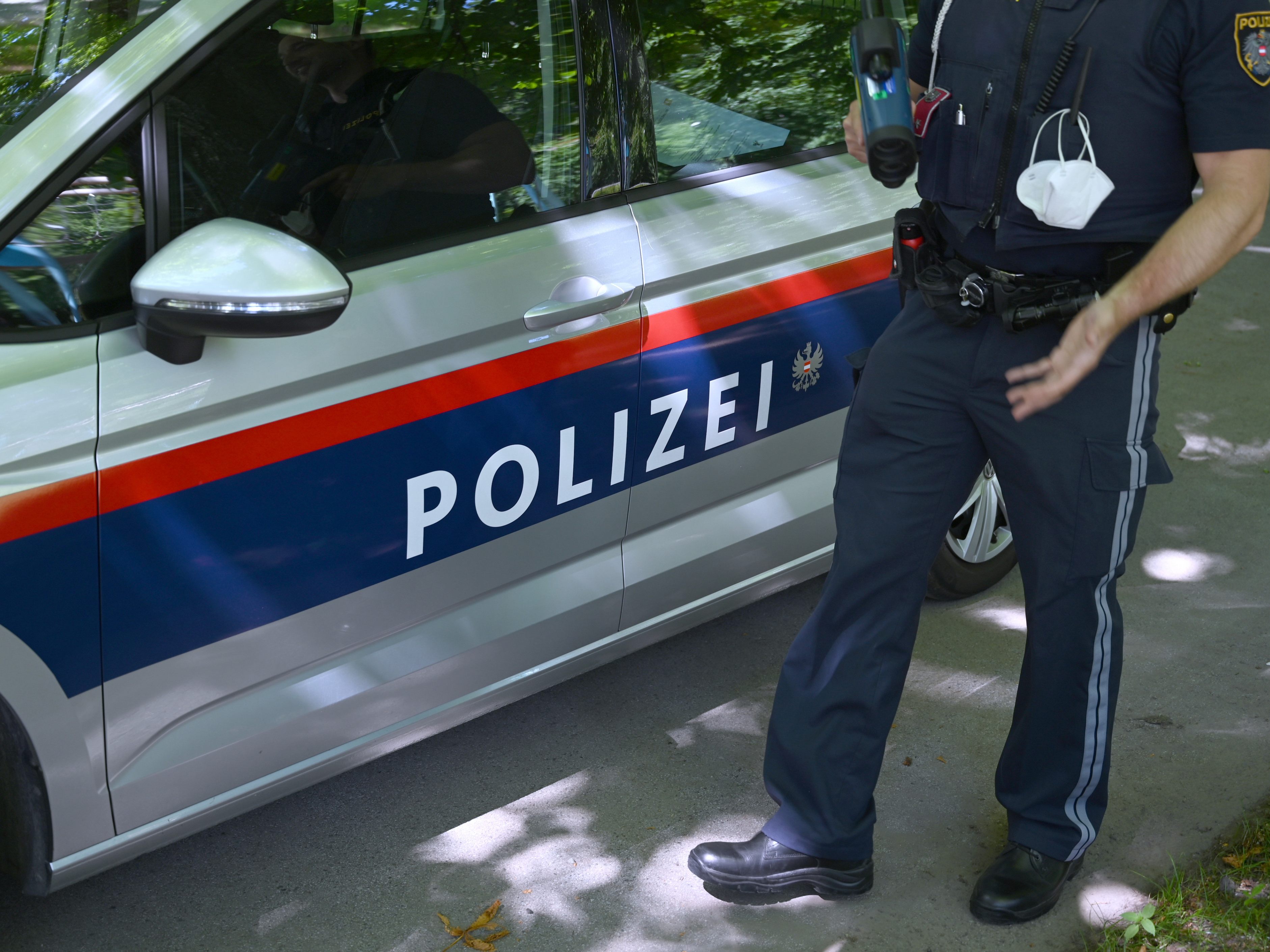 Die Polizei konnte die Jugendlichen anhalten. Die Polizei konnte die Jugendlichen anhalten.