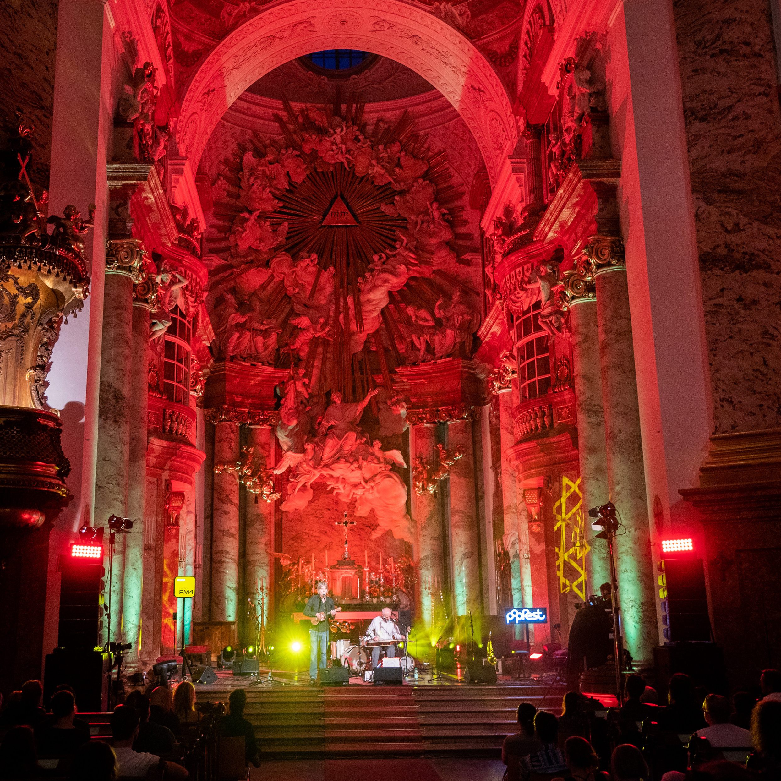 Ein Eindruck von einem vergangenen Popfest in Wien.