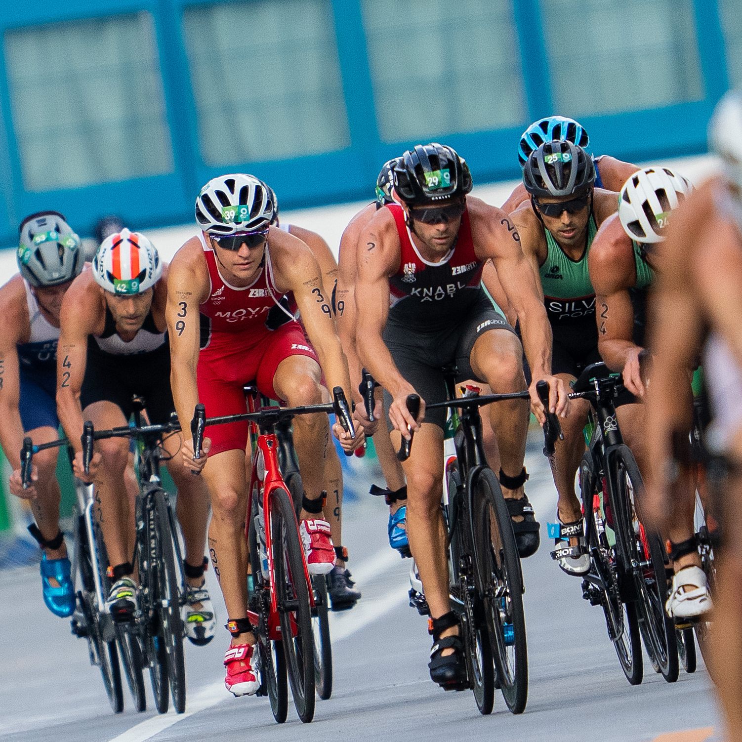 Kein guter Tag für die österreichischen Triathlon-Männer beim Olympia-Rennen.