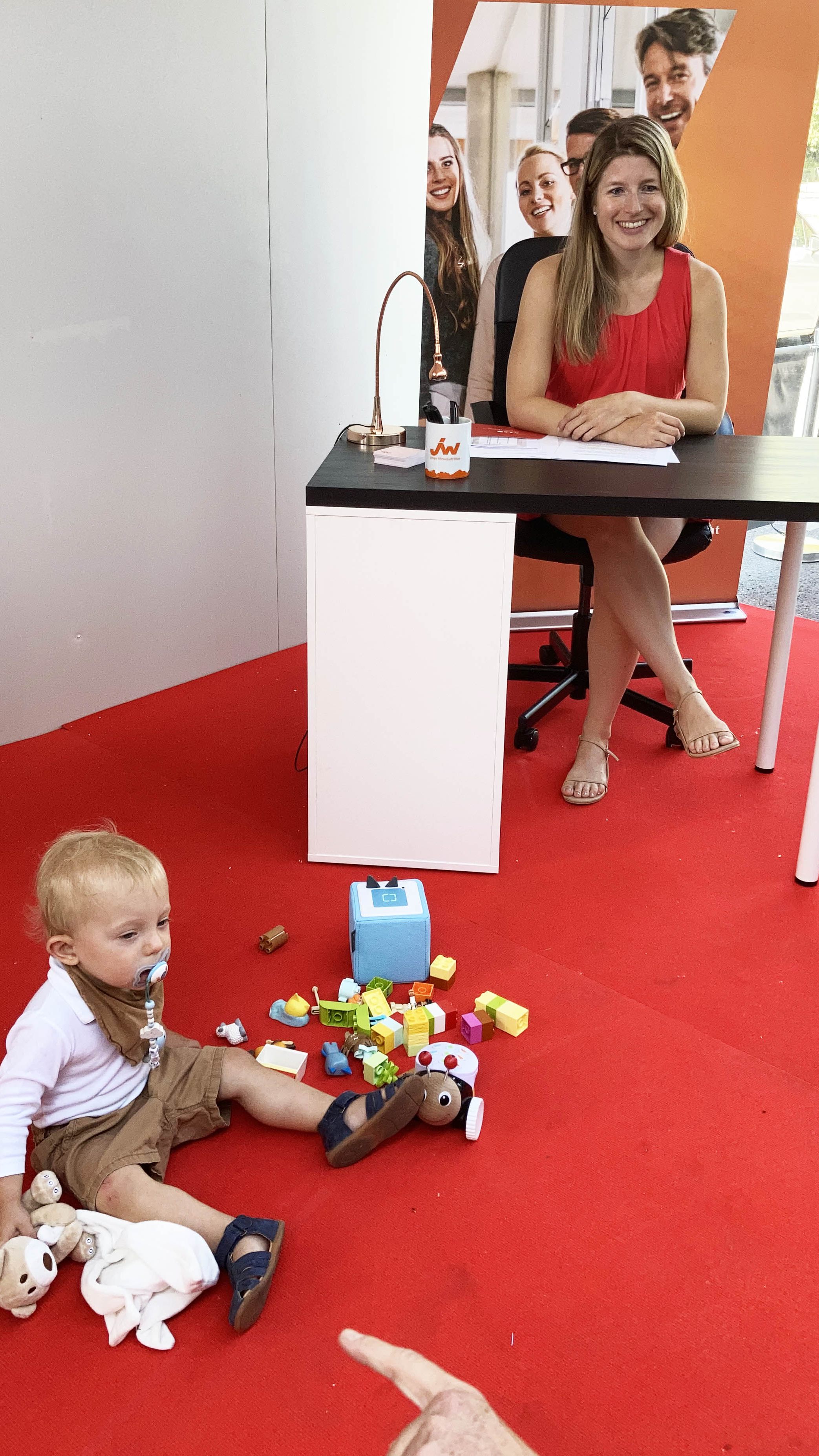 Die Junge Wirtschaft Wien präsentierten ihre Forderungen im improvisiertem Homeoffice.