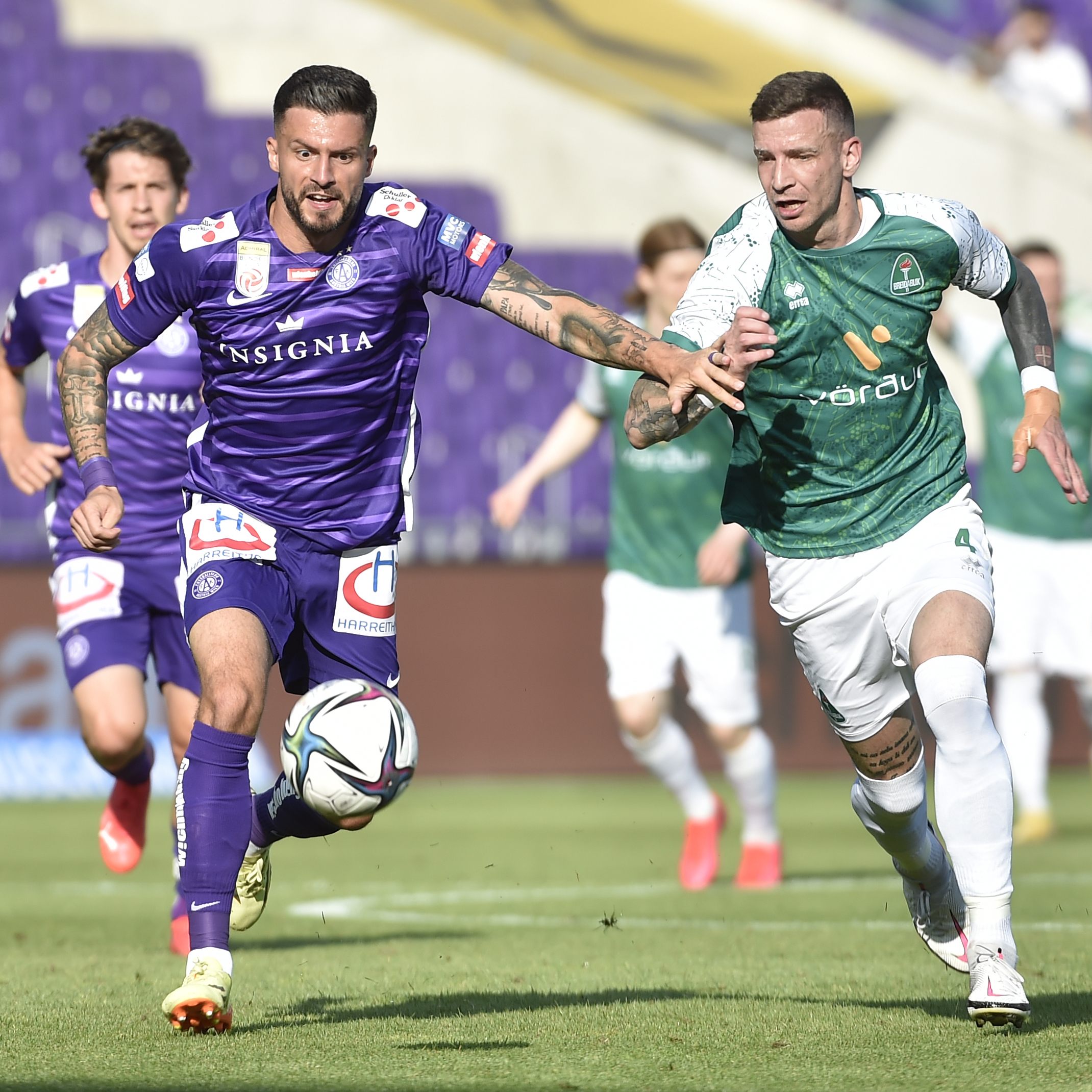 Fußball: Austria muss nach 1:1 gegen Breidablik um Aufstieg bangen.