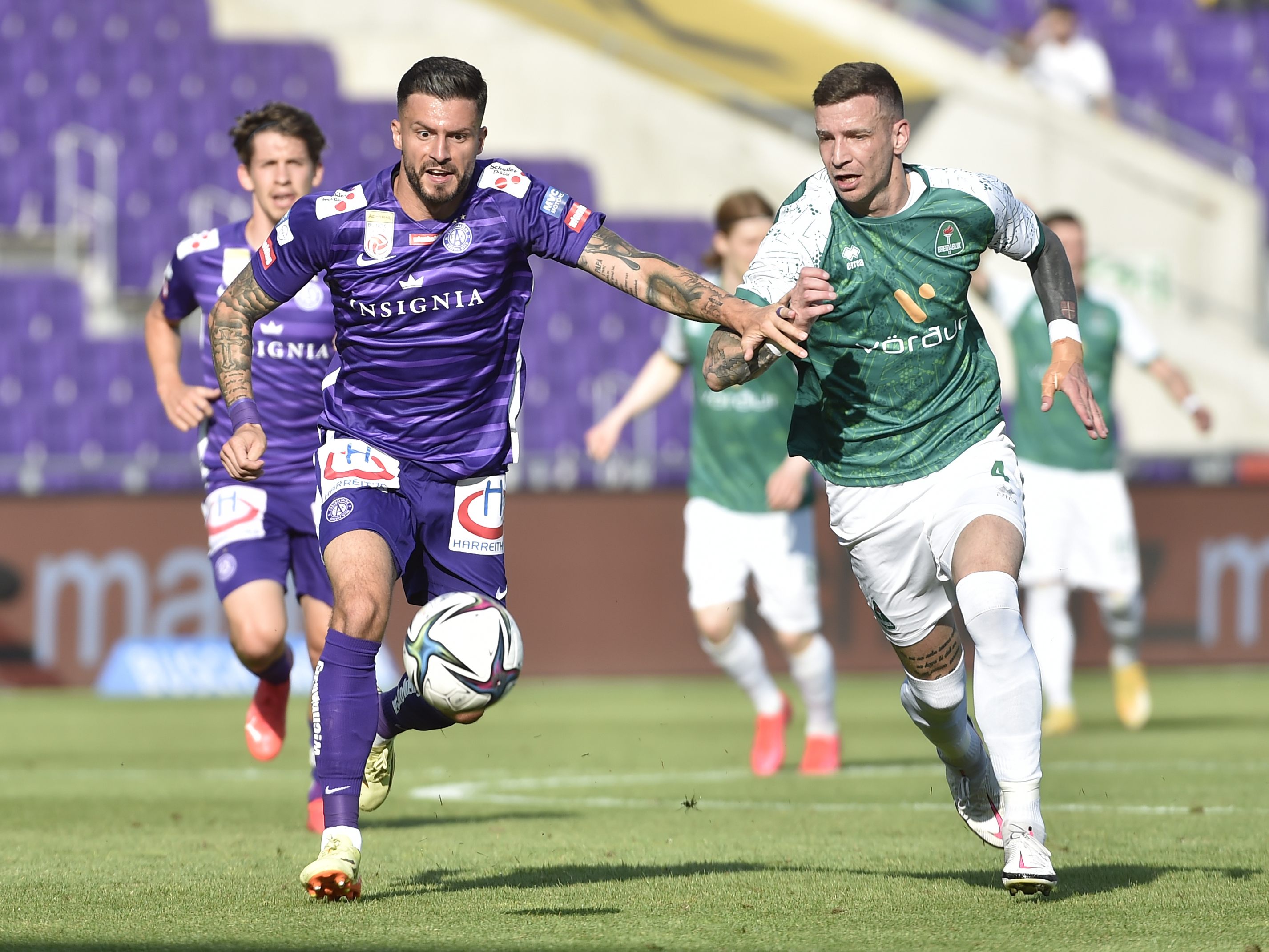 Conference League: Austria Wien ist gegen Breidablick gefordert.