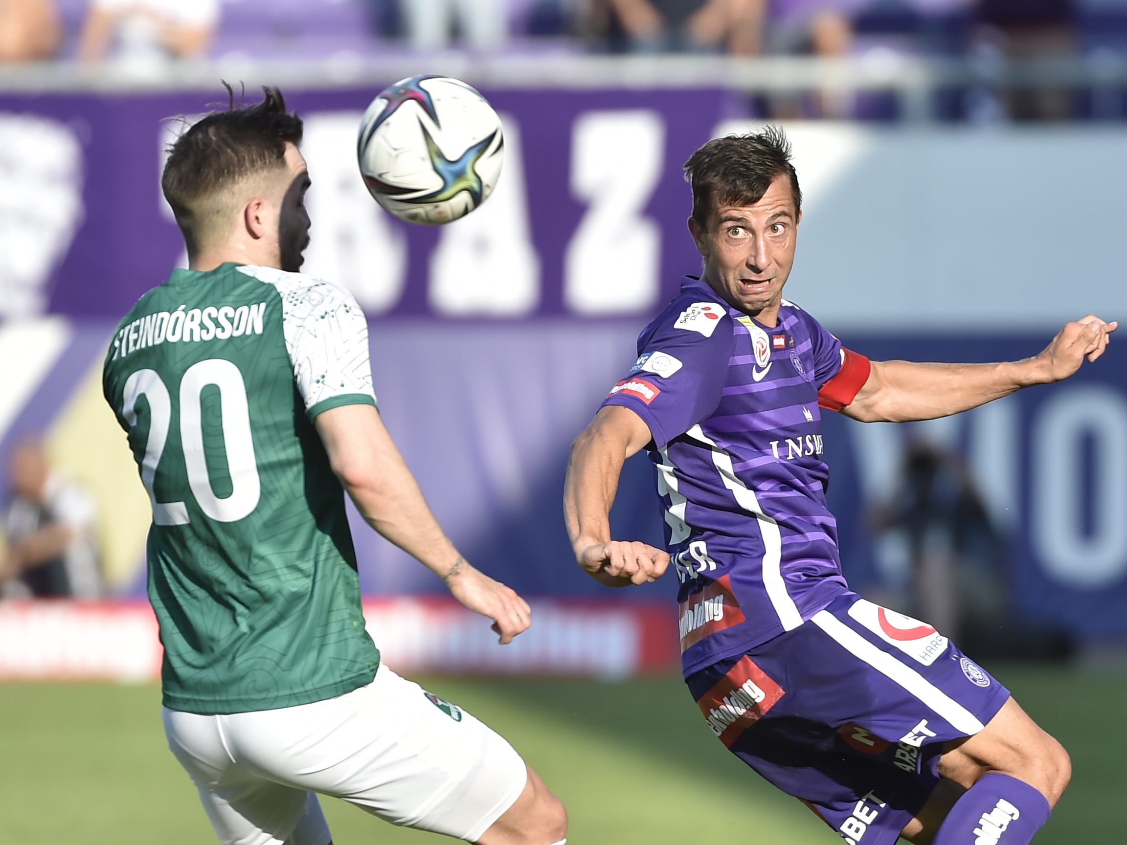 Austria Wien muss sich in der Conference League geshclagen geben.