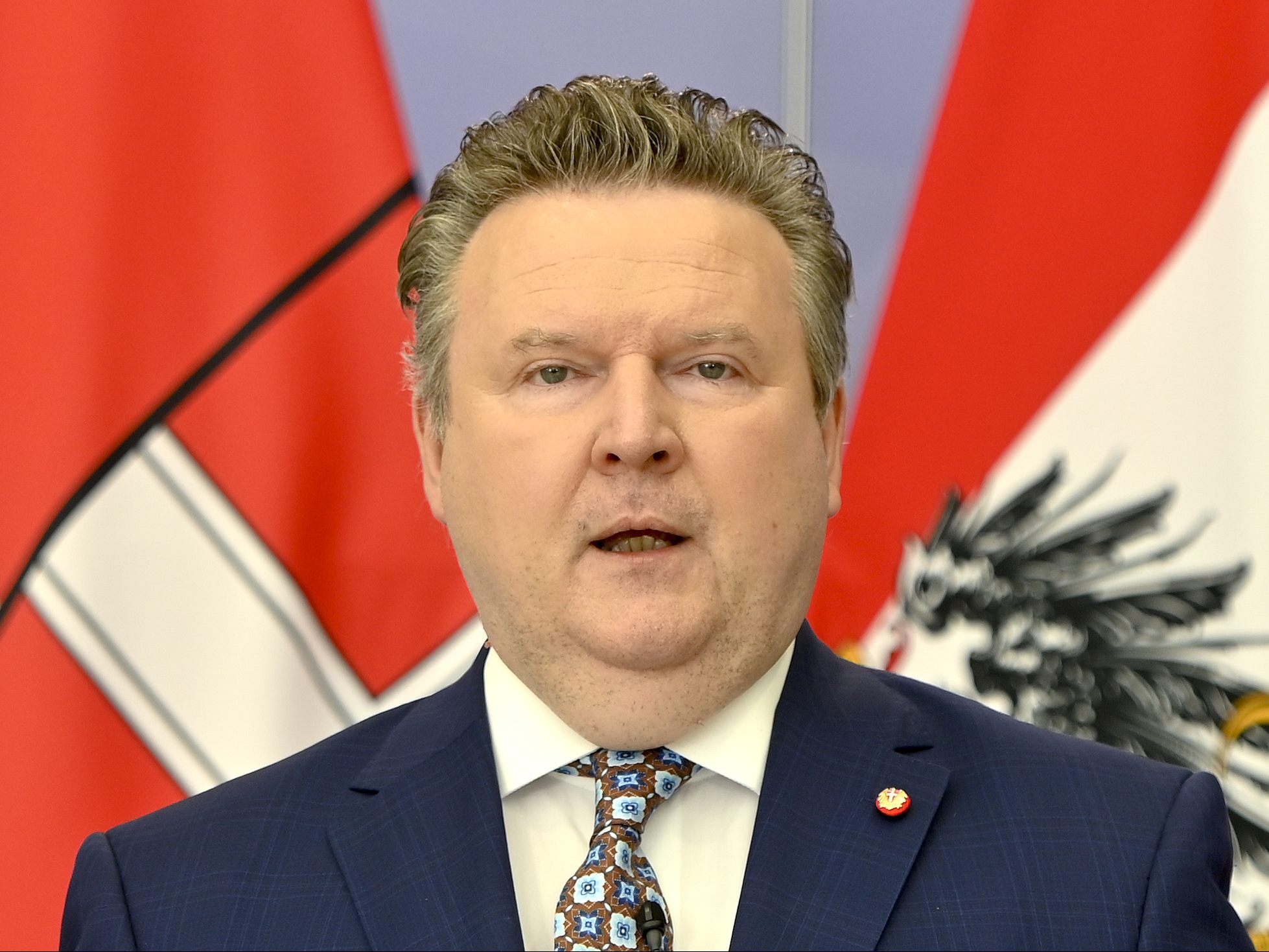 Pressekonferenz von Michael Ludwig im Livestream.
