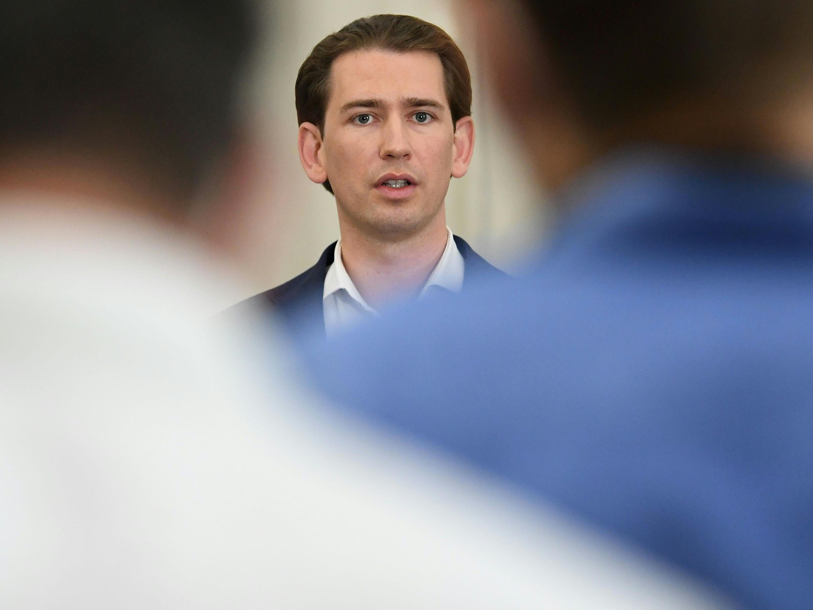 Wegen Krankheit wird der Kanzler von Schallenberg und Edtstadler vertreten.