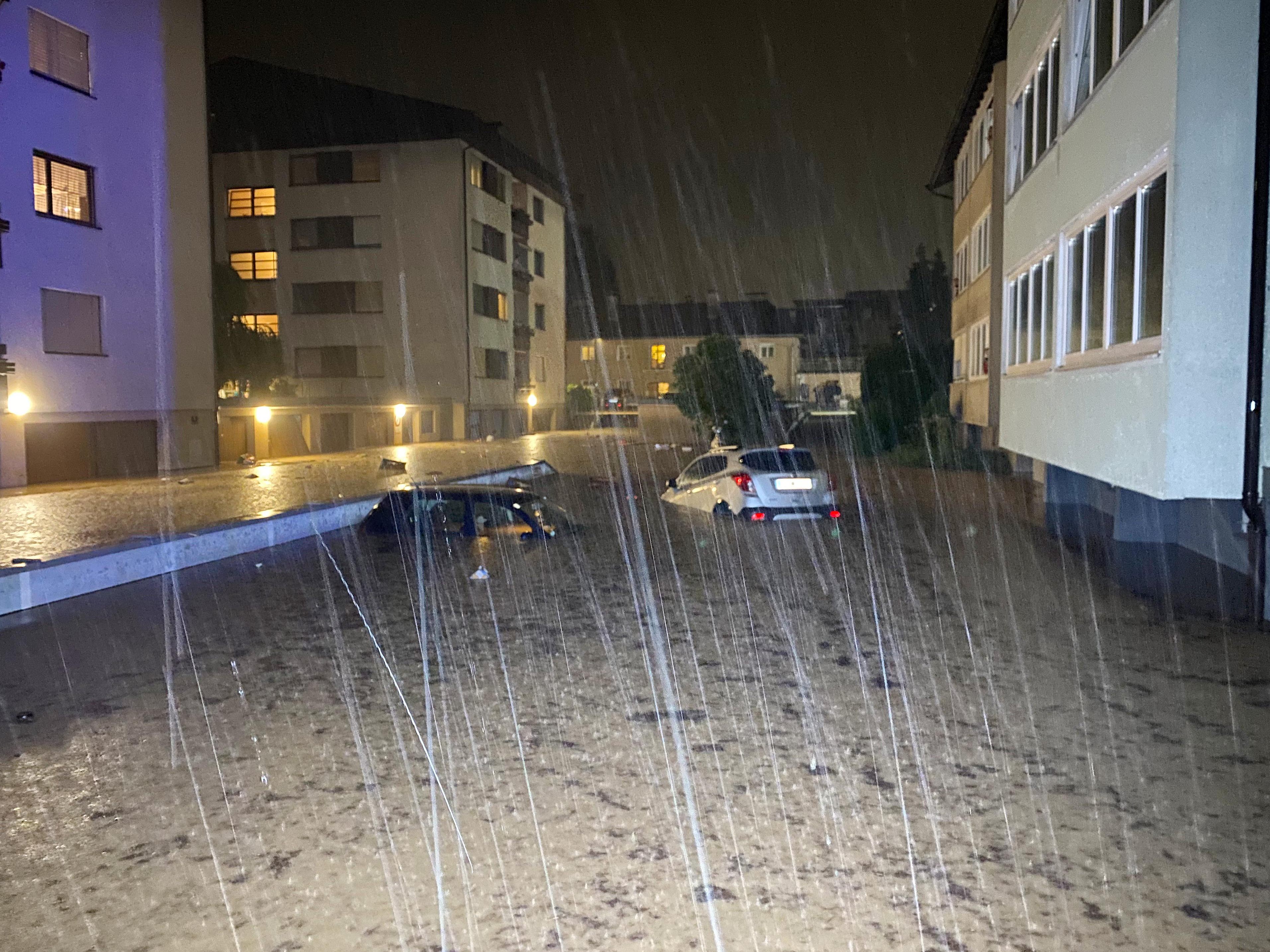 Tirol: Kufstein war mit Regen konfrontiert.