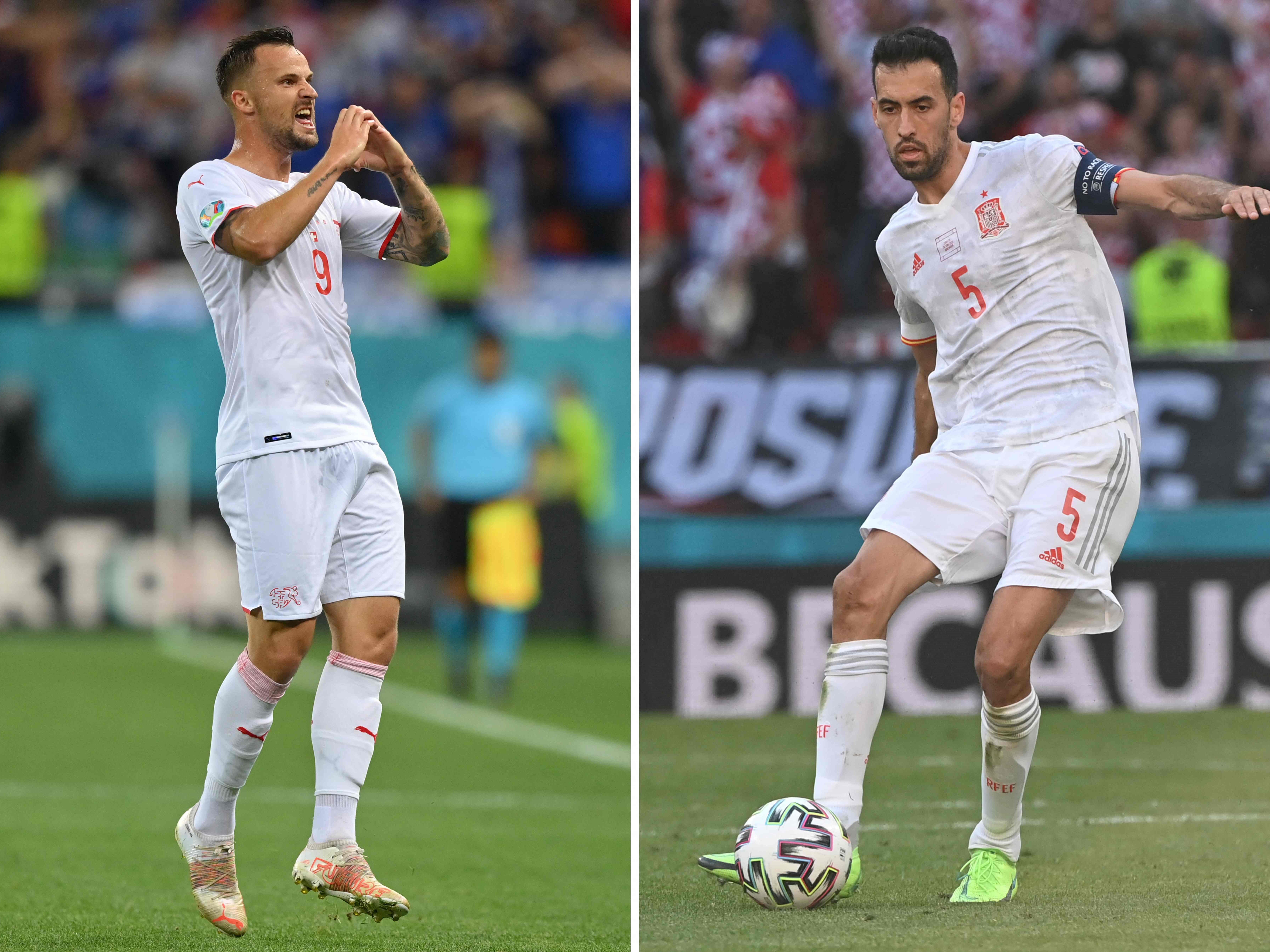 LIVE-Ticker zum EM-Viertelfinale Schweiz gegen Spanien.