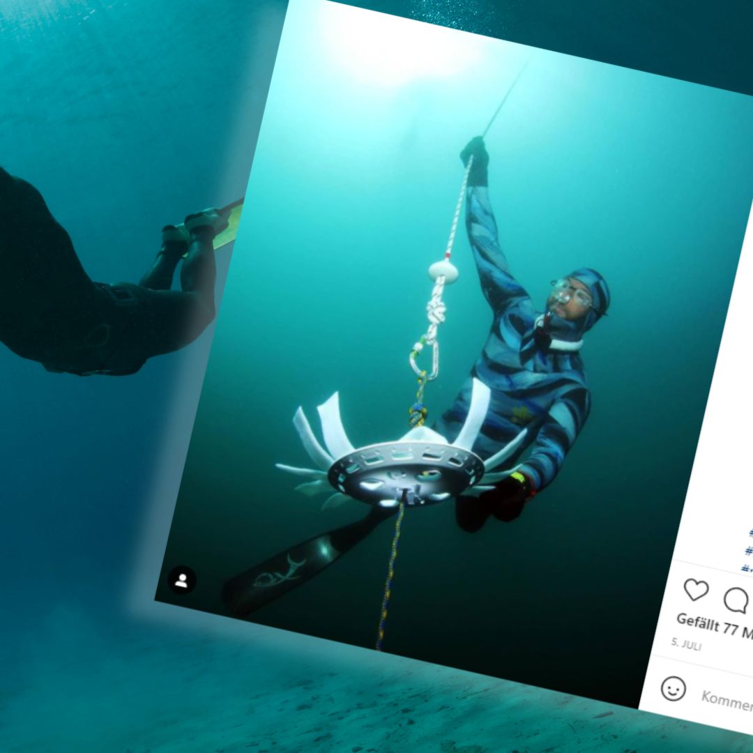 Fabio Tunno startet den Versuch heute um 13 Uhr.