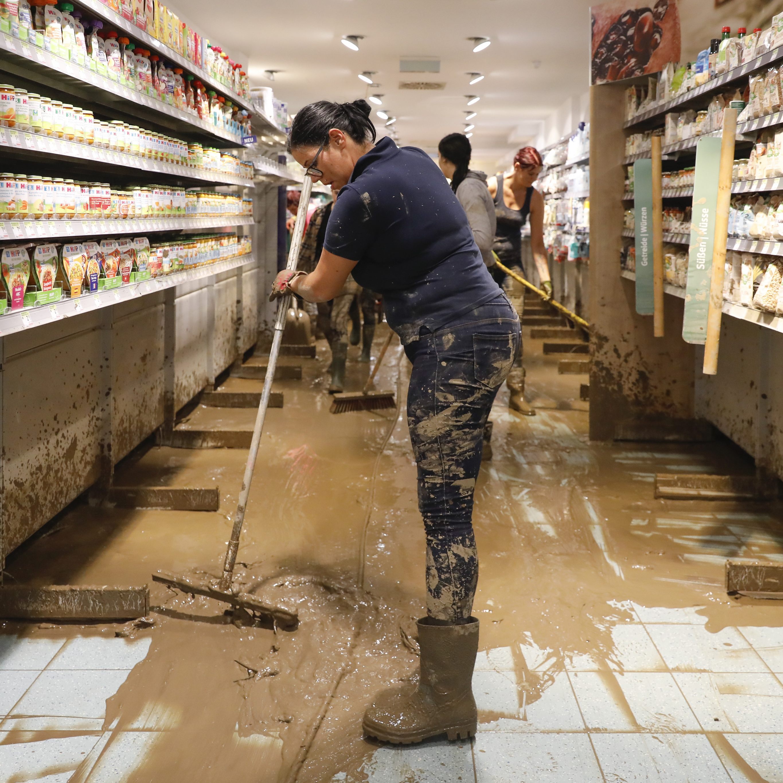 Hochwasser-Schäden: Notwendige Mittel aus dem Katastrophenfonds bereits zugesagt.