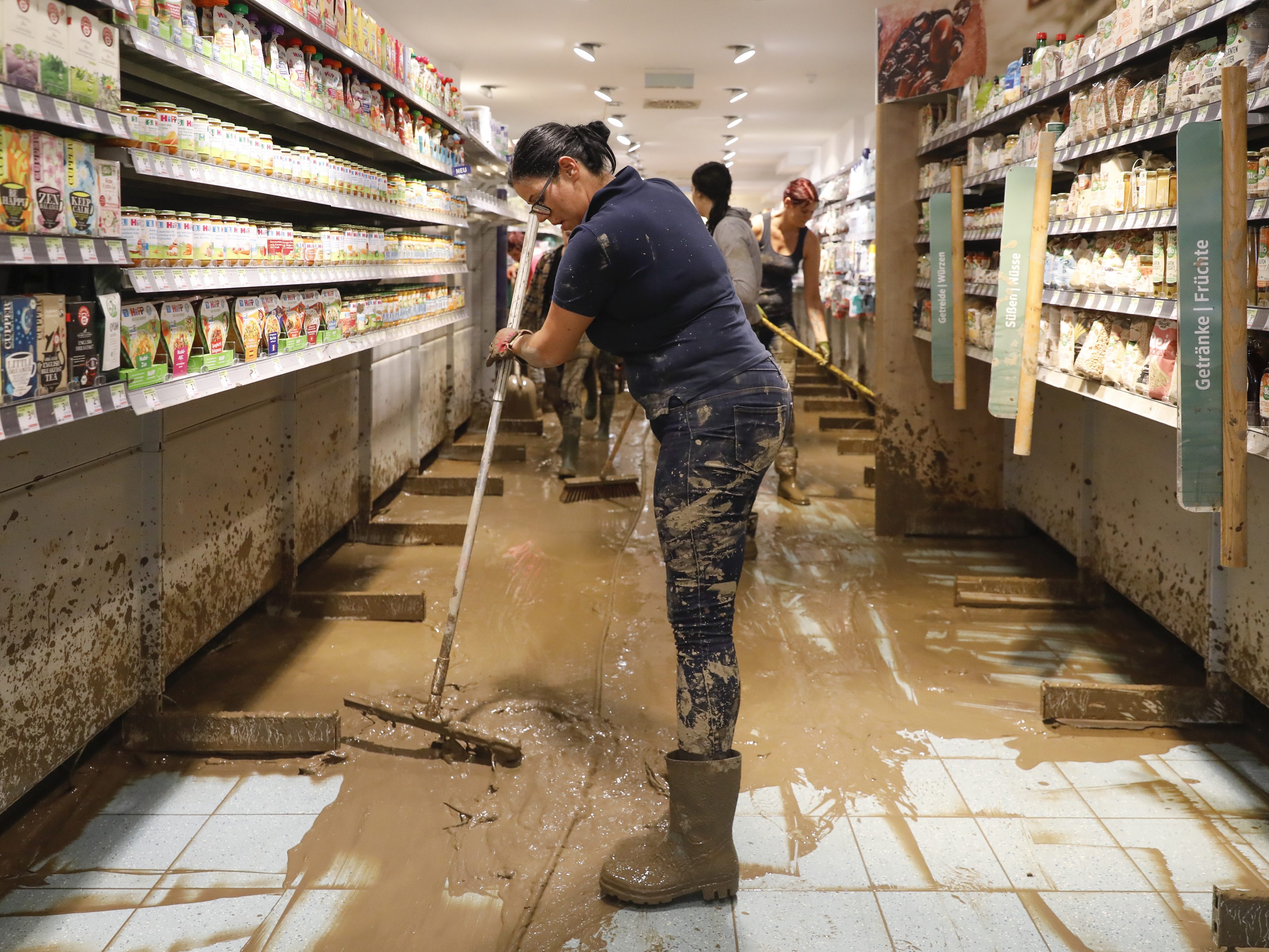 Hochwasser-Schäden: Notwendige Mittel aus dem Katastrophenfonds bereits zugesagt. Hochwasser-Schäden: Notwendige Mittel aus dem Katastrophenfonds bereits zugesagt.