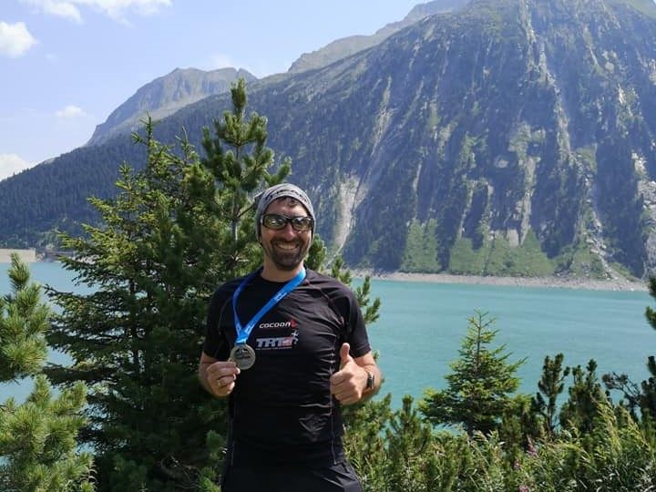 Andreas Valersi bei den Speedtrail-Meisterschaften