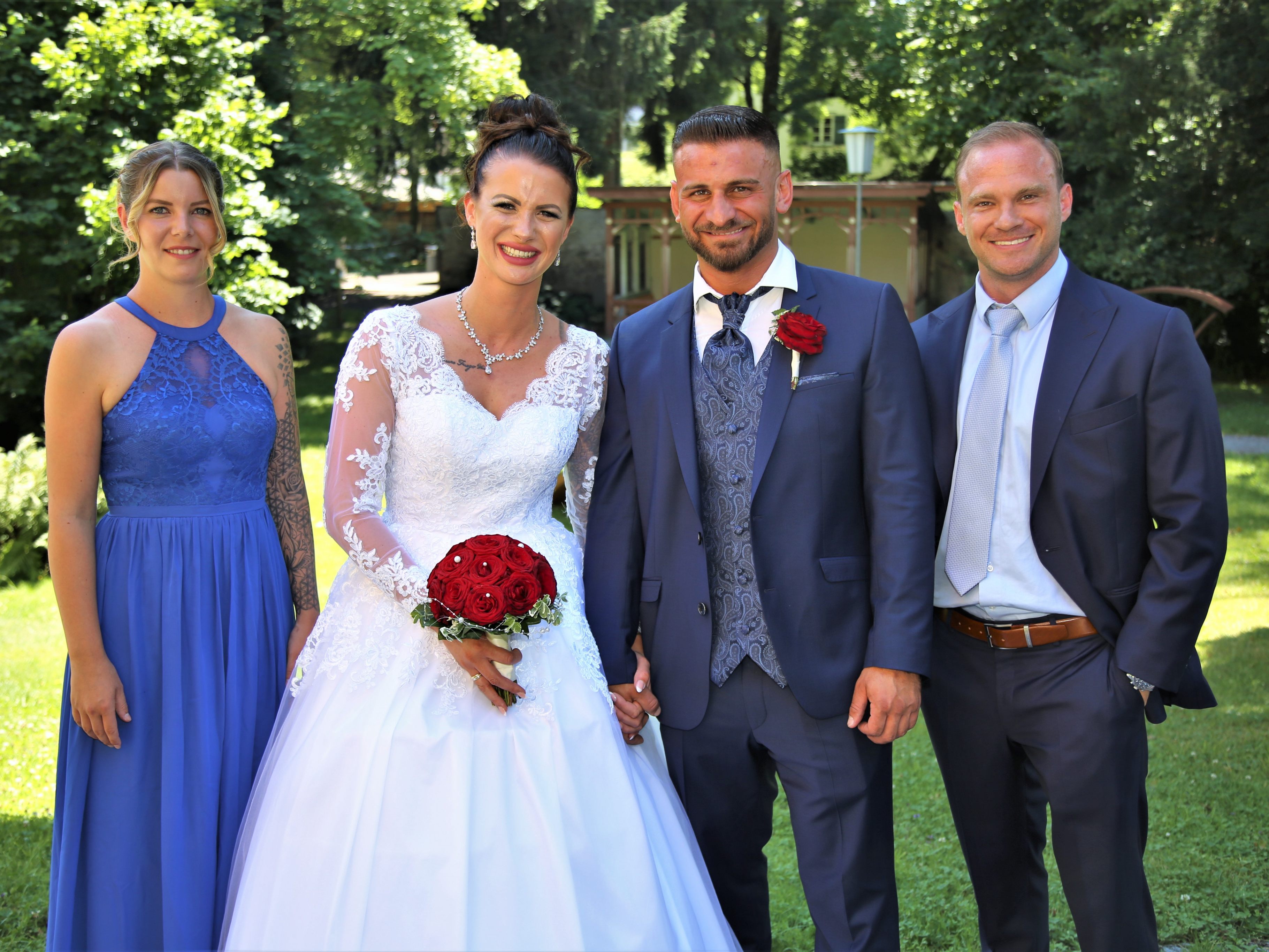 Luise Feichter und Murat Altuntas haben geheiratet. Luise Feichter und Murat Altuntas haben geheiratet.