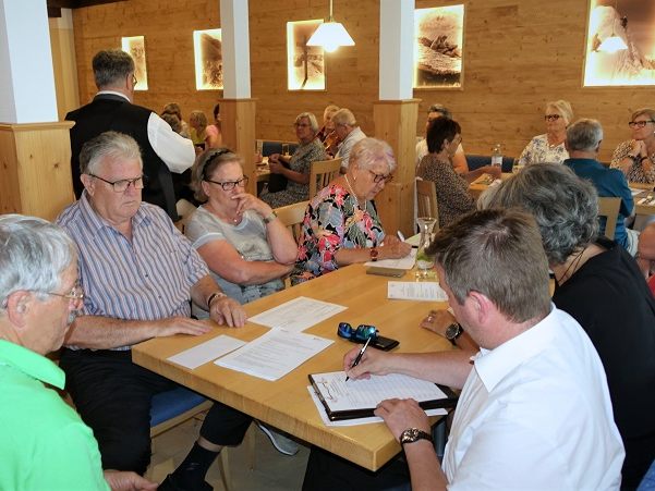 PVÖ Partenen: Jahreshauptversammlung im Hotel Zerres PVÖ Partenen: Jahreshauptversammlung im Hotel Zerres