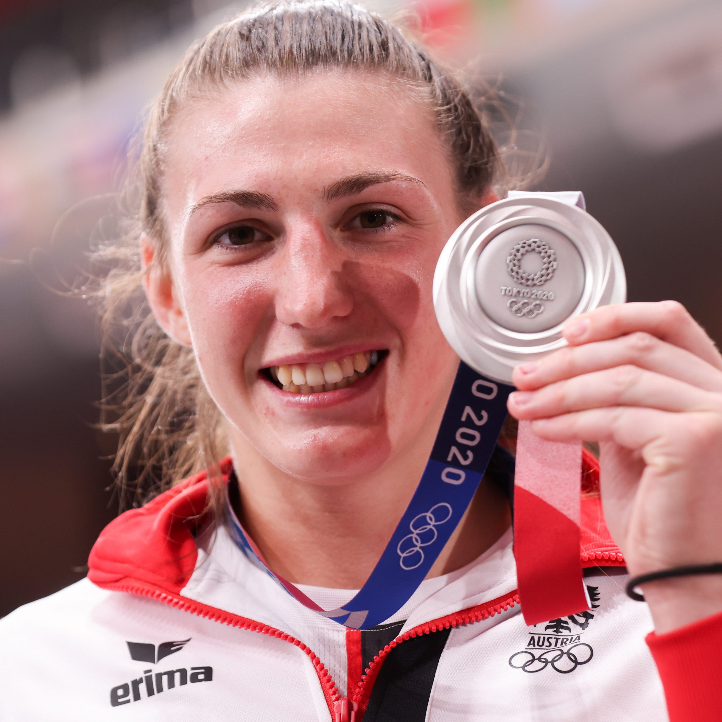 Polleres holt in der Gewichtsklasse bis 70 Kg Silber.