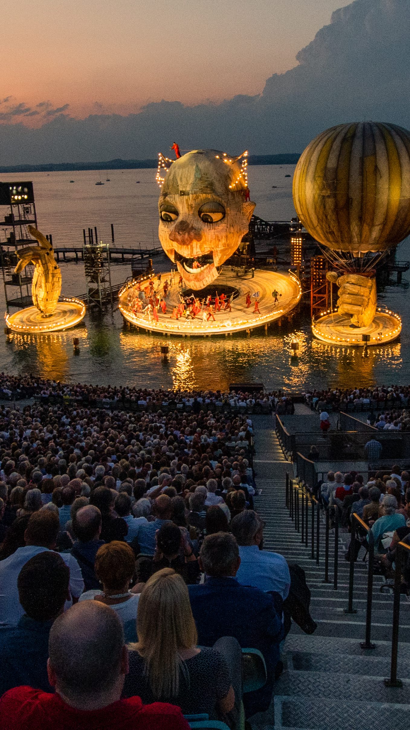 "Rigoletto", nach 2019 wieder auf der Seebühne.