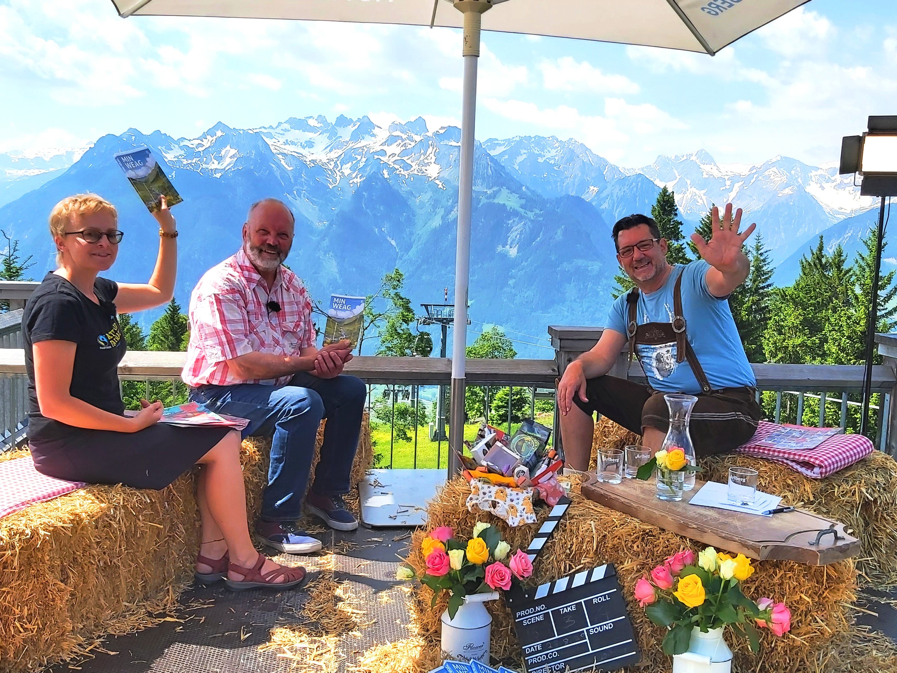 Weltladen-Informationen von Sabine Klapf und August Huemer in der 203. TV-Gondlfolge mit Andreas Seeburger