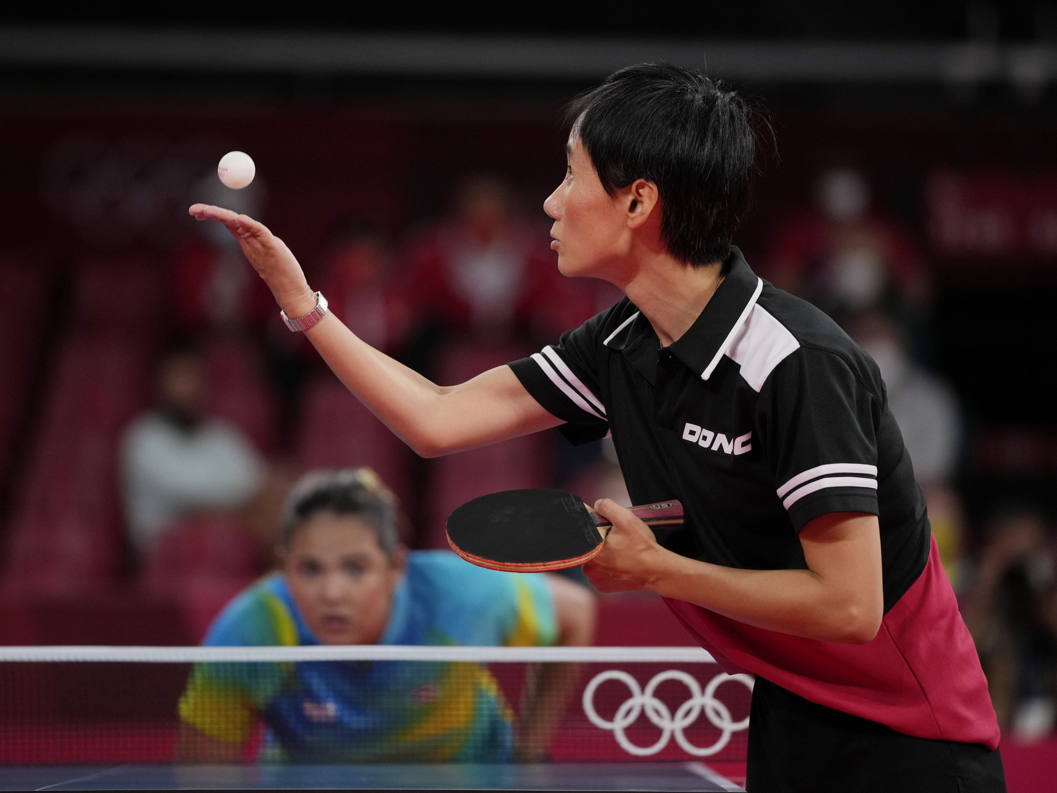 Österreicherin Liu Jia zog mit 4:0-Sieg ins Tischtennis-Achtelfinale ein. Österreicherin Liu Jia zog mit 4:0-Sieg ins Tischtennis-Achtelfinale ein.