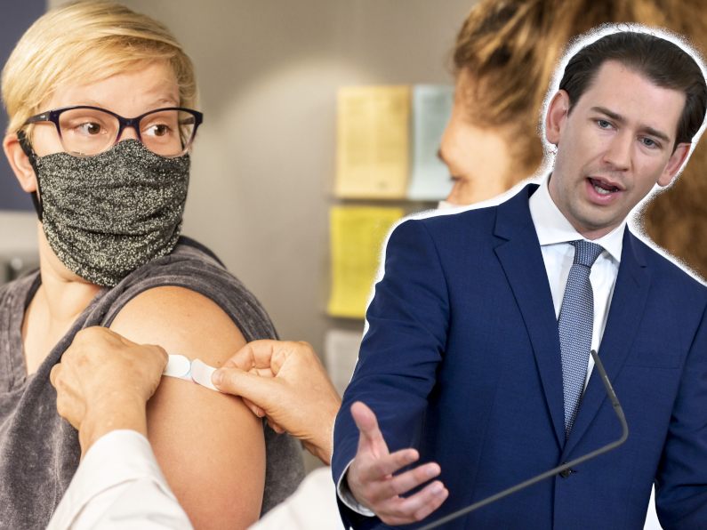 Kanzle Kurz ist gegen eine generelle Impfpflicht